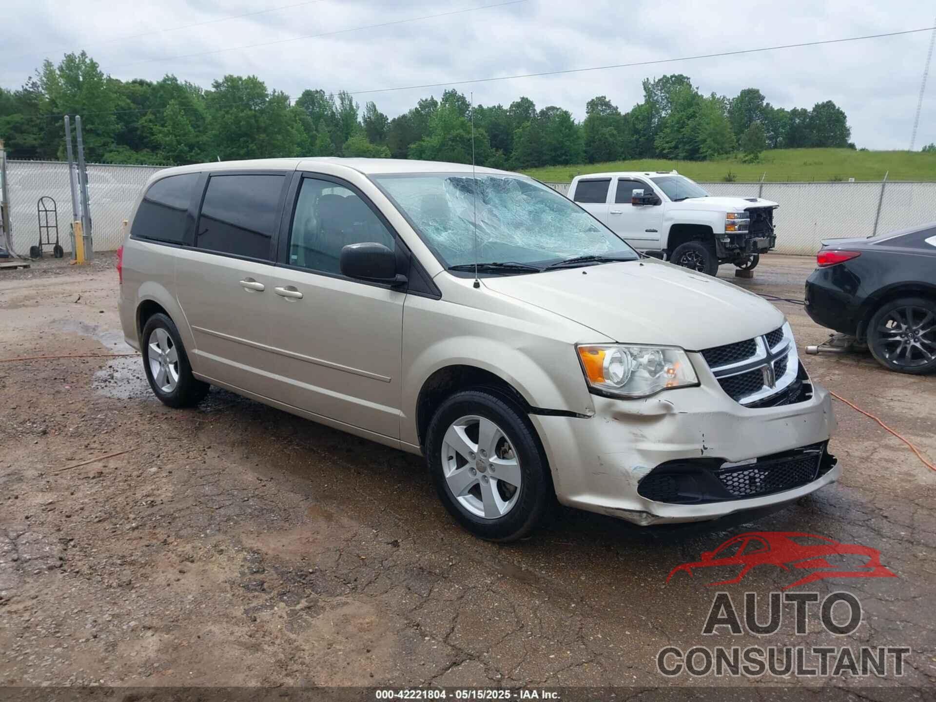 DODGE GRAND CARAVAN 2013 - 2C4RDGBG2DR680607