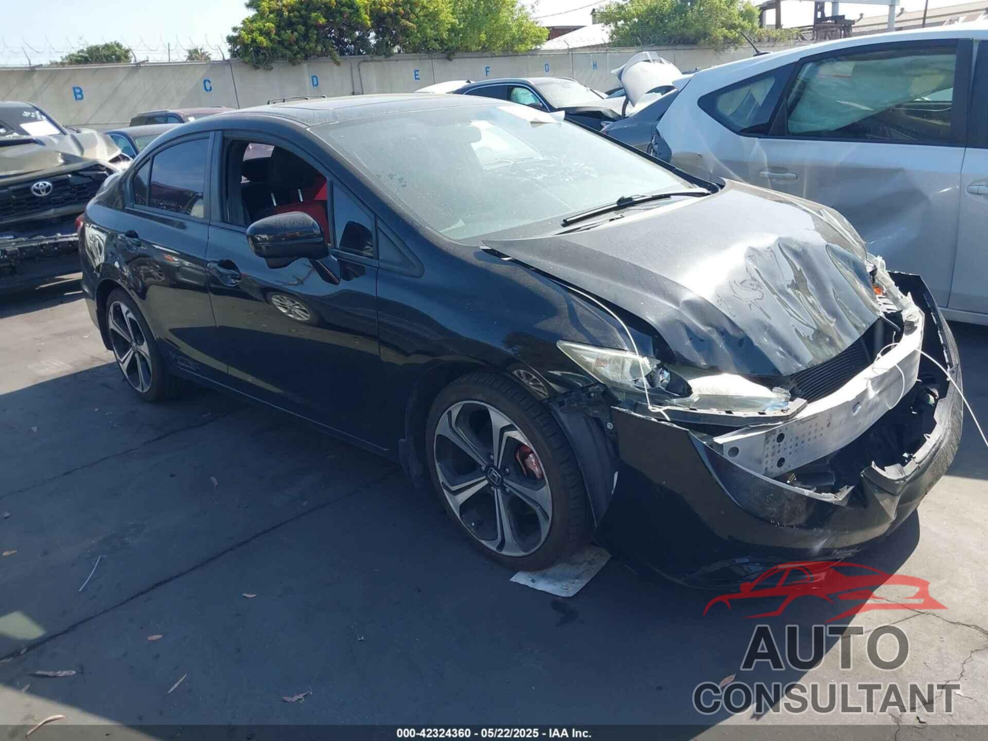 HONDA CIVIC 2015 - 2HGFB6E52FH701186