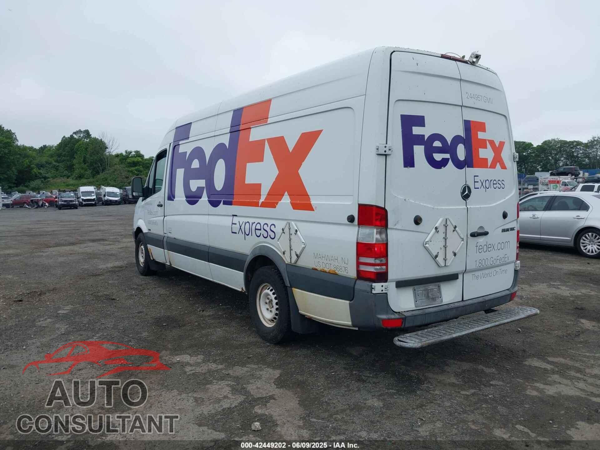 MERCEDES-BENZ SPRINTER 2500 2011 - WD3PE8CB7B5587499