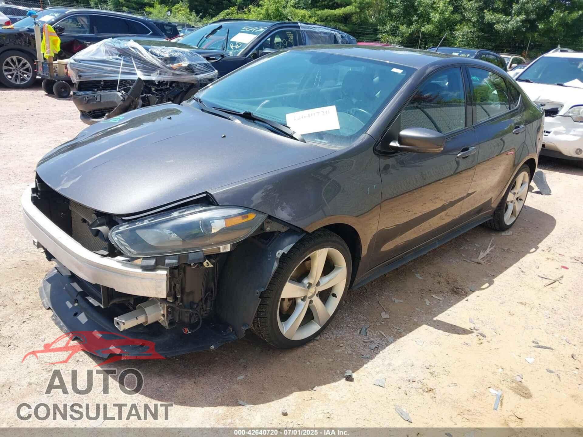 DODGE DART 2015 - 1C3CDFEB7FD123041
