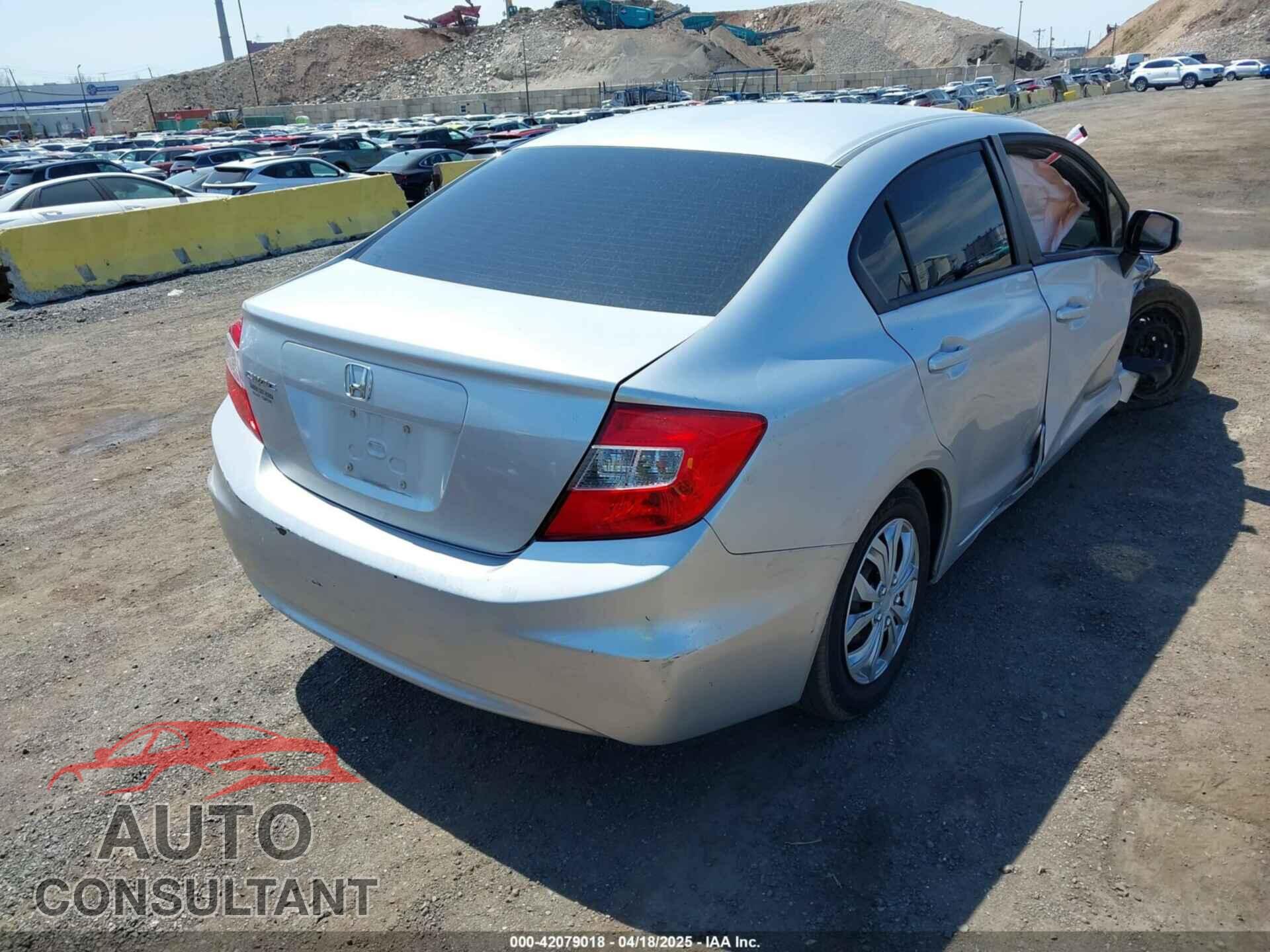 HONDA CIVIC 2012 - 2HGFB2F56CH314403