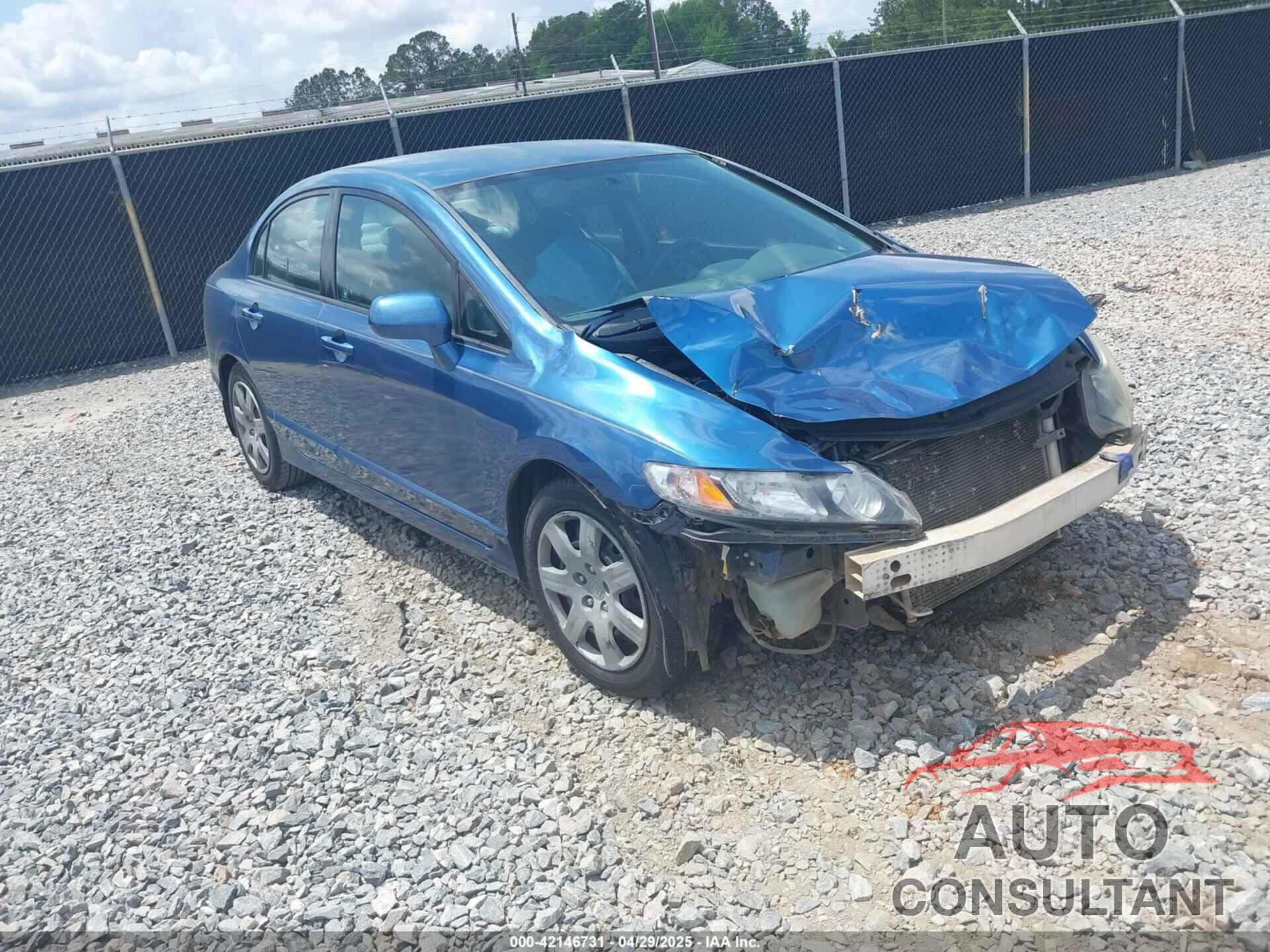 HONDA CIVIC 2011 - 2HGFA1F58BH508717