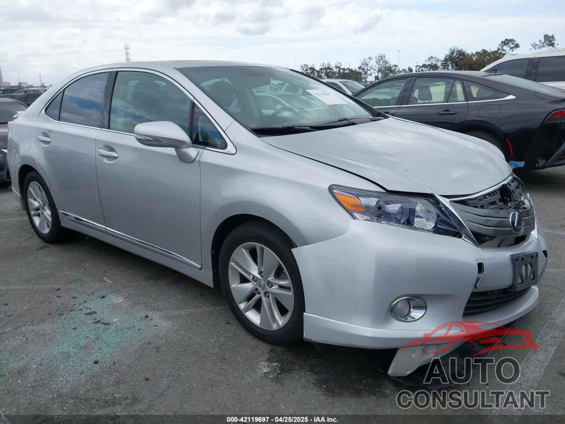 LEXUS HS 250H 2010 - JTHBB1BA9A2017446
