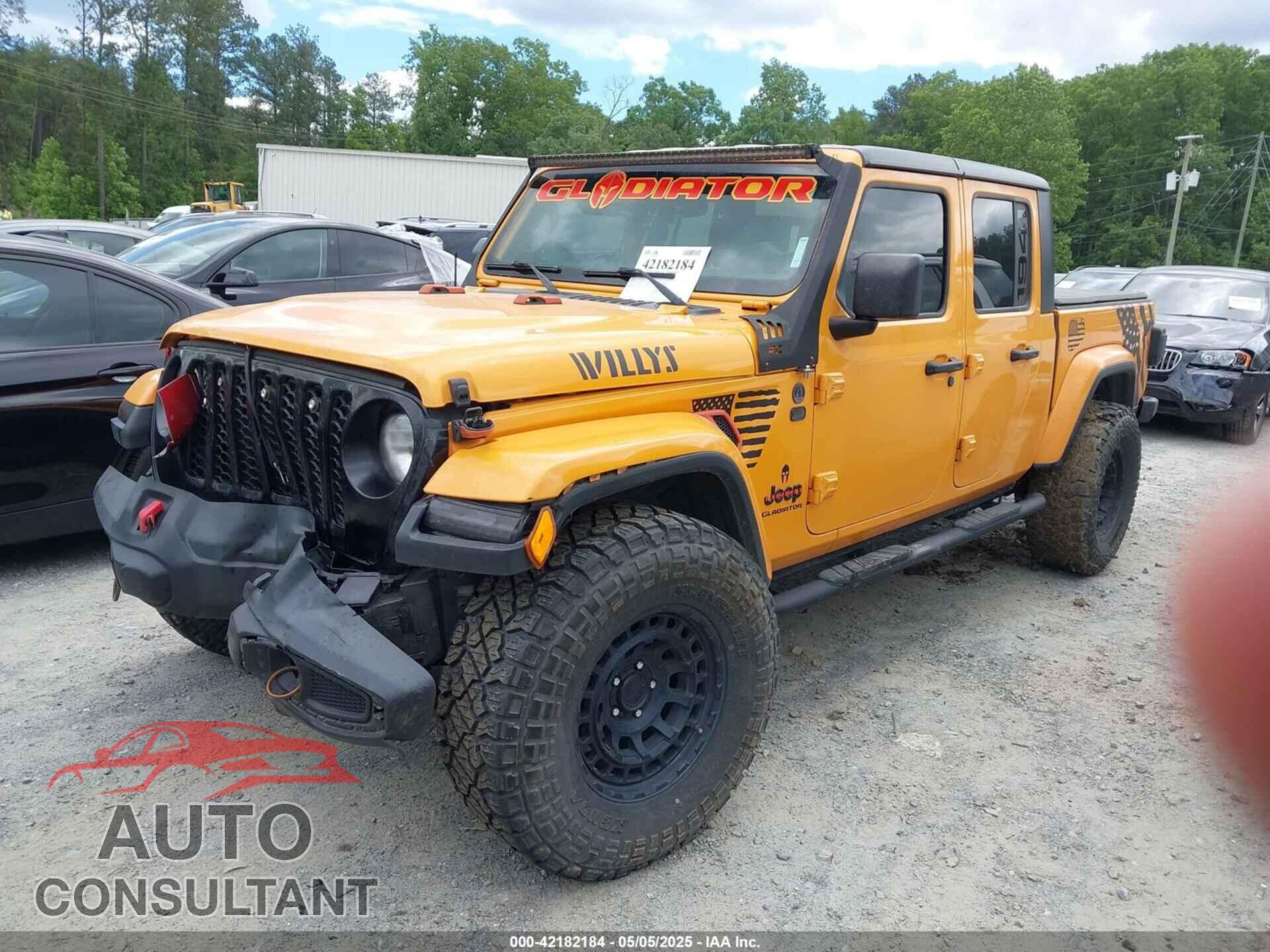 JEEP GLADIATOR 2021 - 1C6HJTAG2ML543715