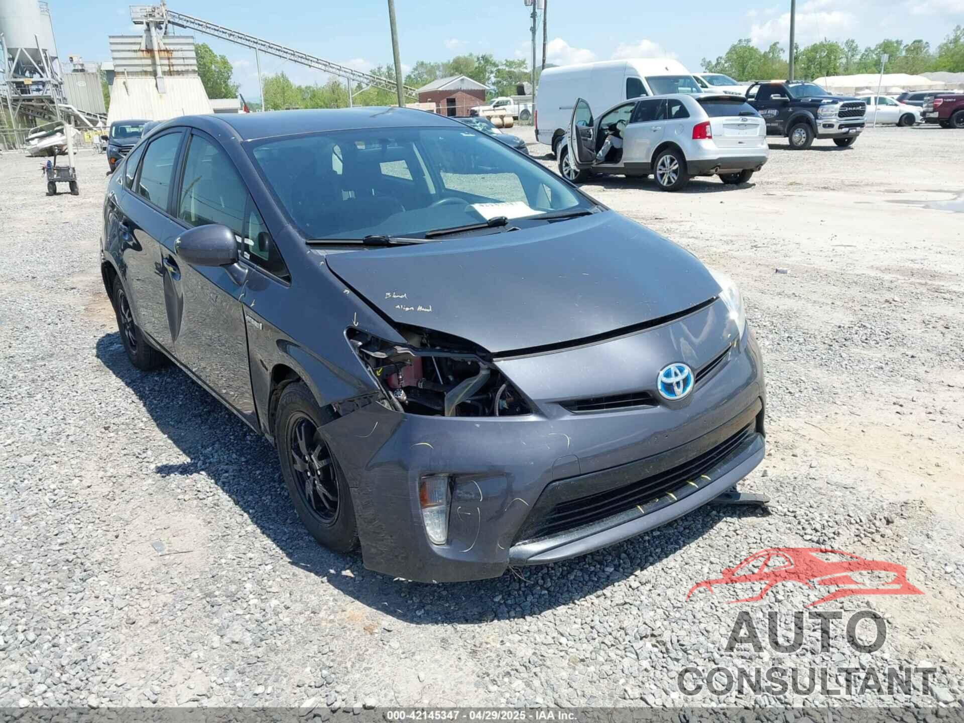 TOYOTA PRIUS 2014 - JTDKN3DU5E0391615