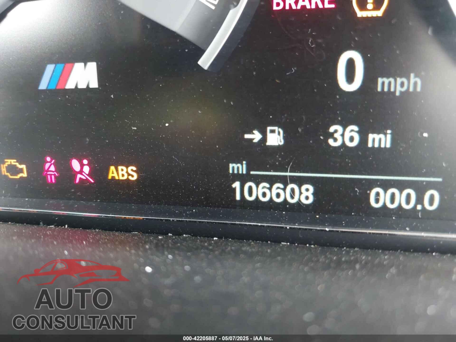 BMW M3 2016 - WBS8M9C52G5D31237