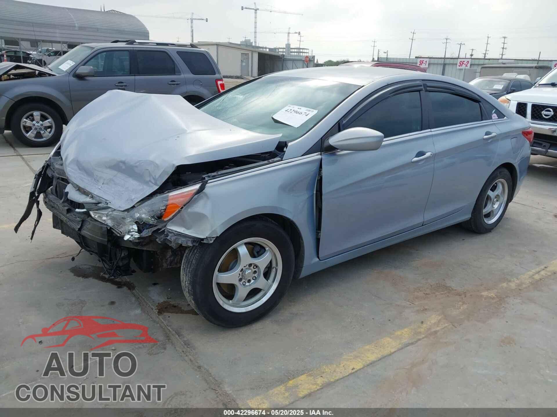 HYUNDAI SONATA 2012 - 5NPEB4AC2CH314594