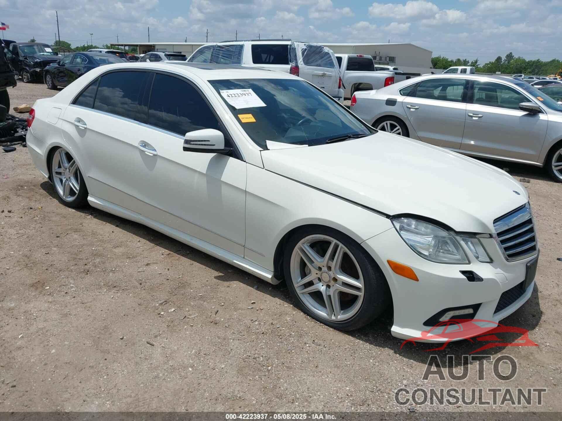 MERCEDES-BENZ E 550 2011 - WDDHF7CB9BA280544
