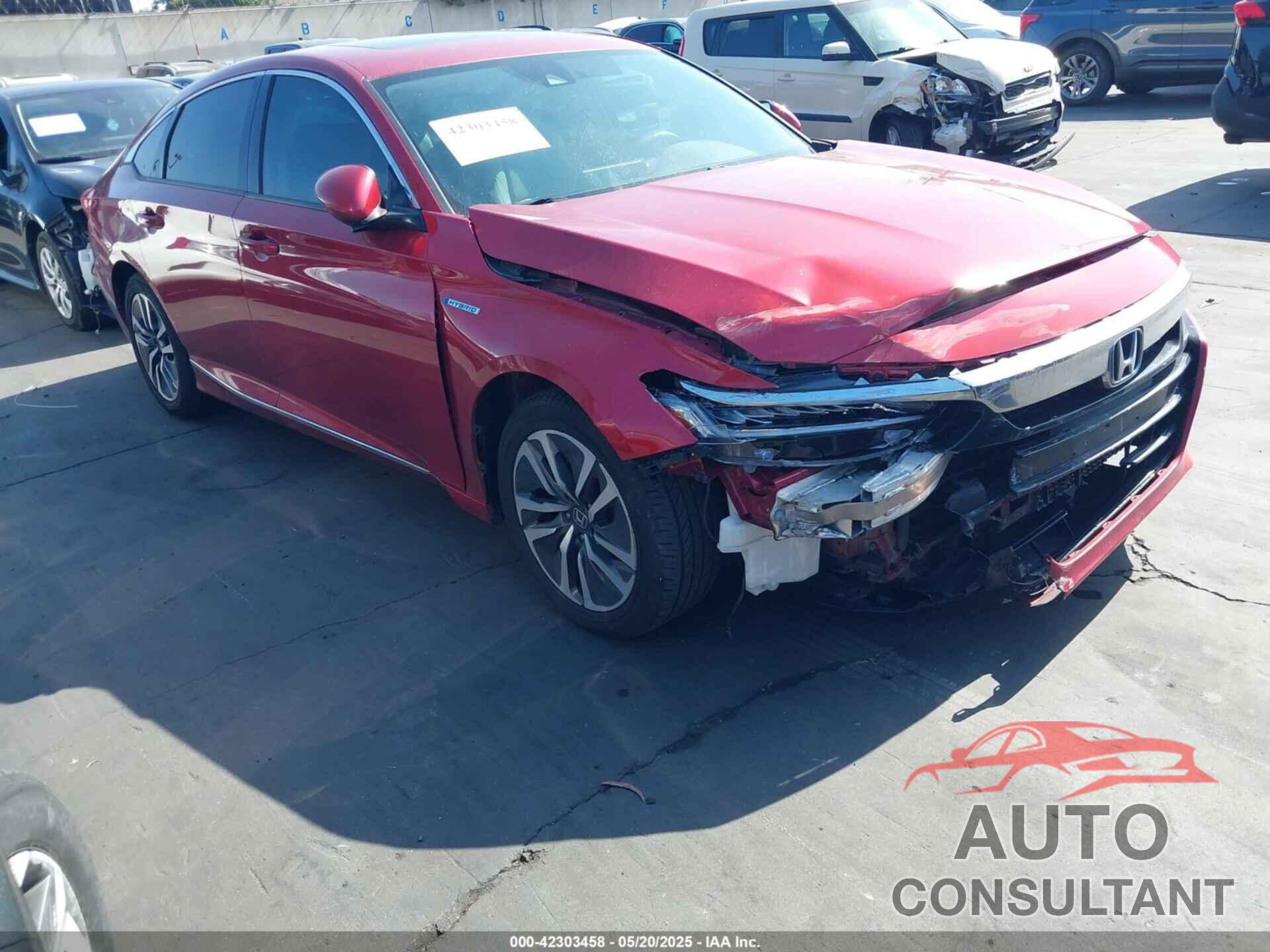 HONDA ACCORD HYBRID 2018 - 1HGCV3F47JA005087