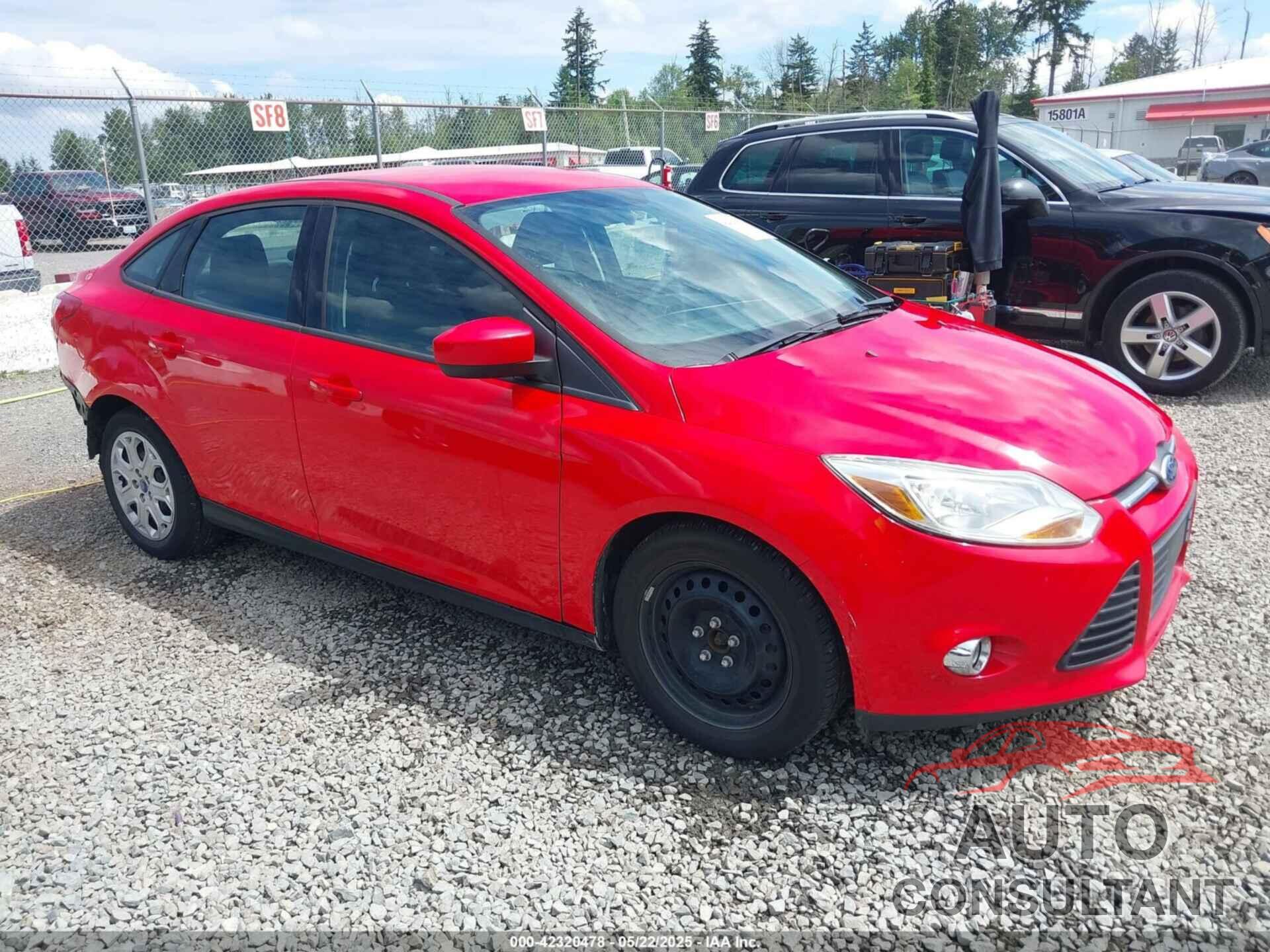 FORD FOCUS 2012 - 1FAHP3F23CL196937