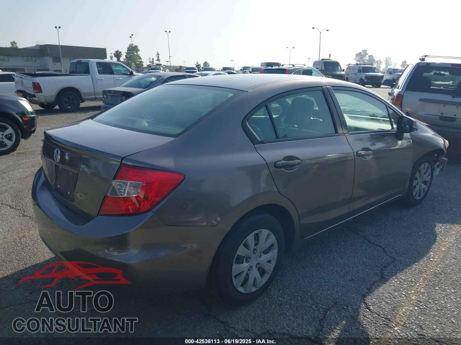 HONDA CIVIC 2012 - JHMFB2F59CS006177