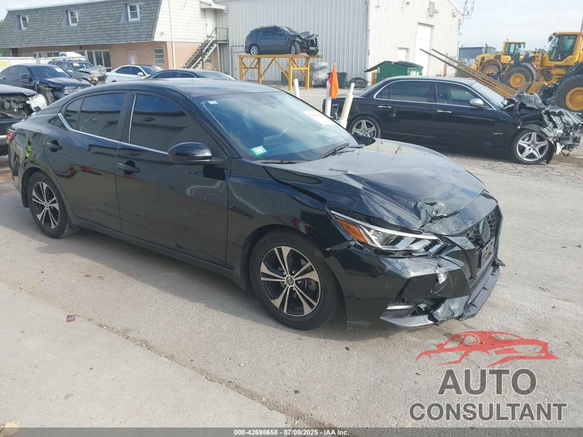 NISSAN SENTRA 2022 - 3N1AB8CVXNY293474