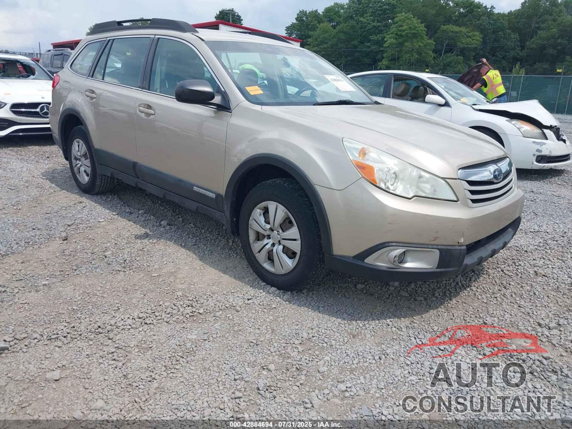 SUBARU OUTBACK 2010 - 4S4BRCAC5A3370915