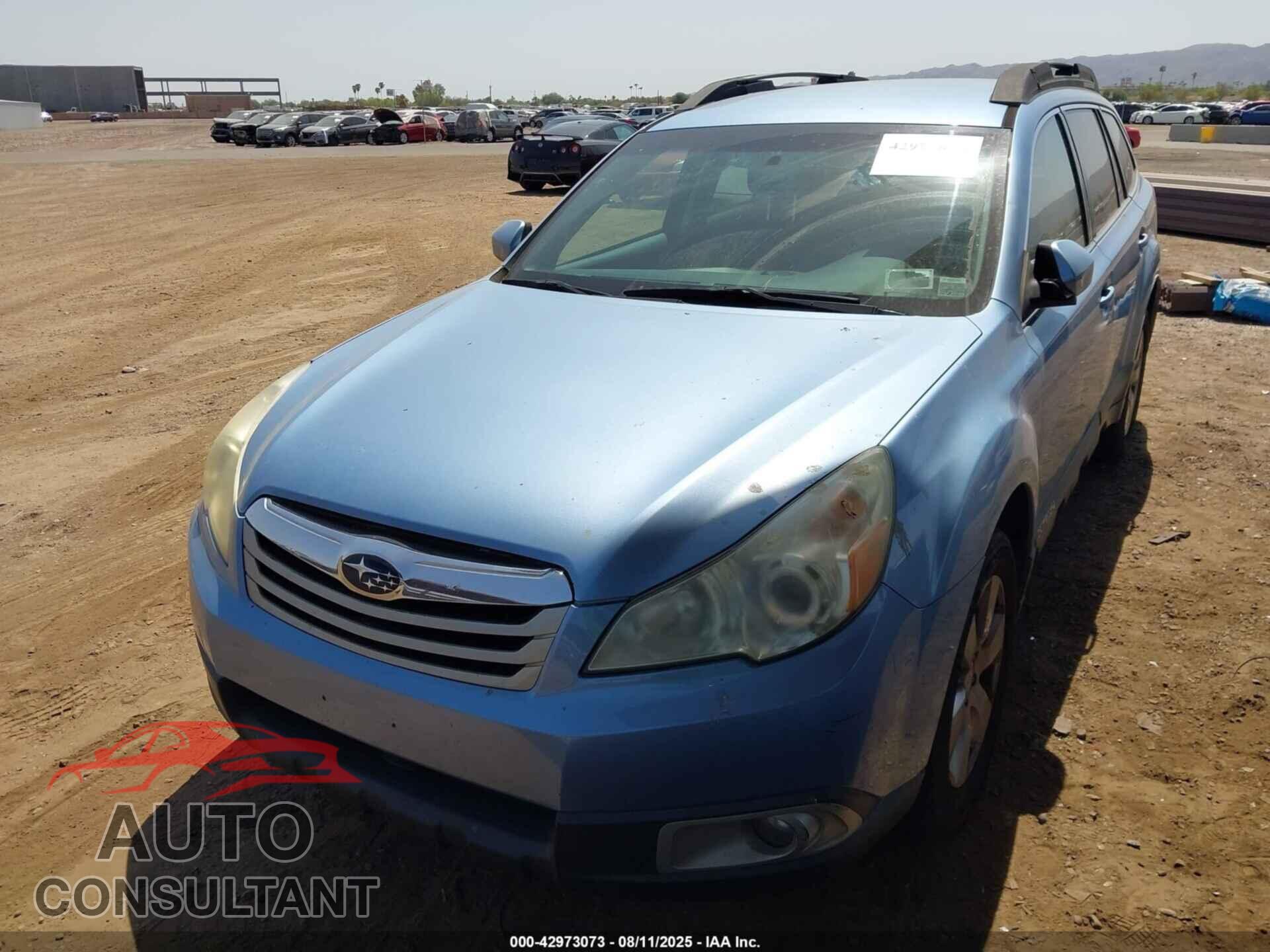 SUBARU OUTBACK 2012 - 4S4BRBBC8C3276782