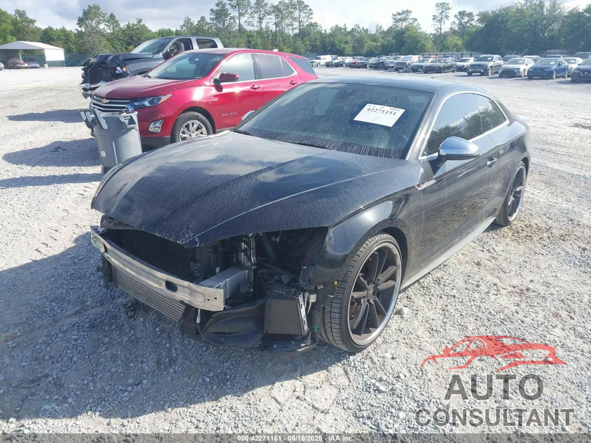 AUDI S5 2018 - WAUP4AF57JA006835