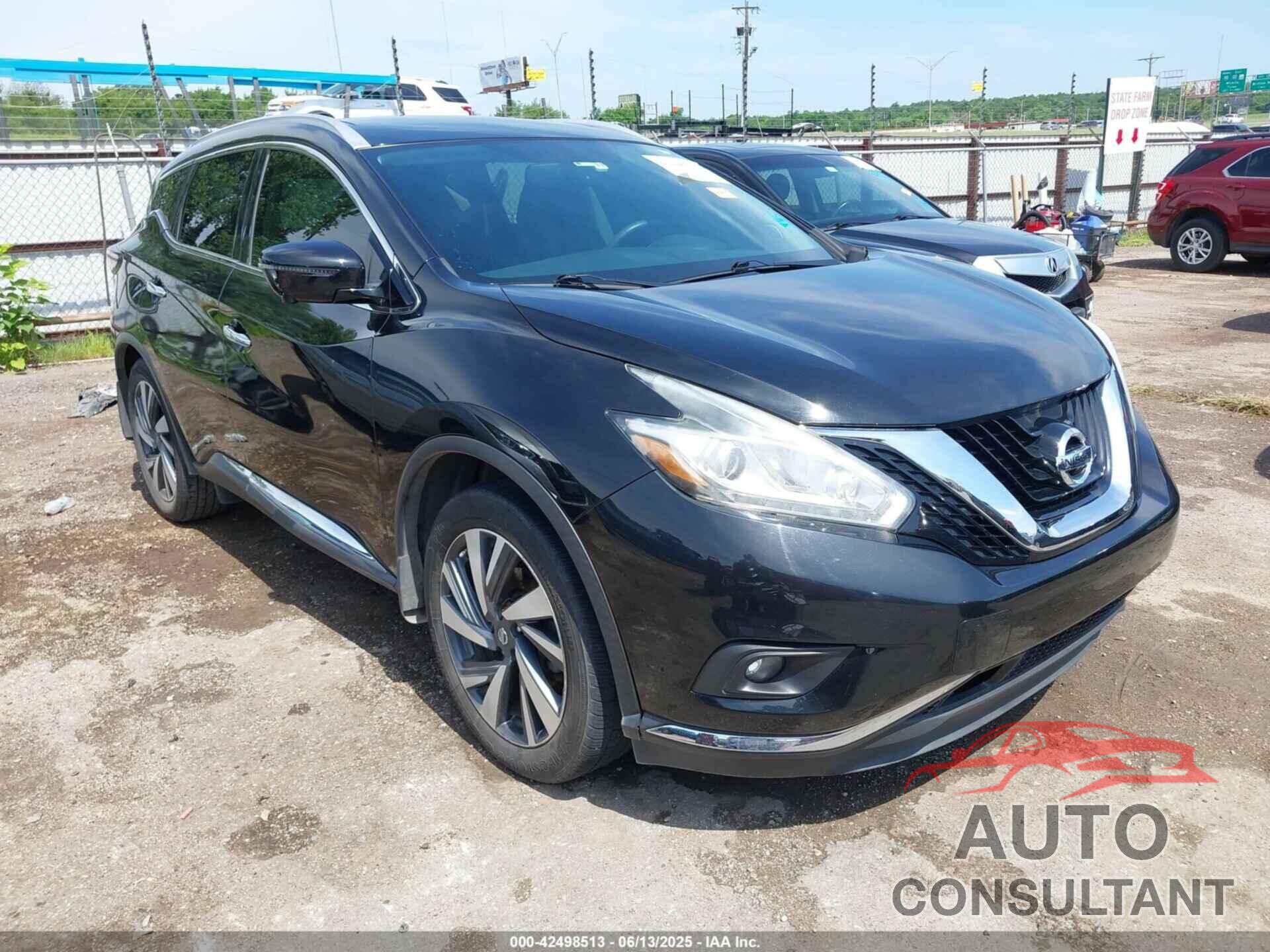 NISSAN MURANO 2016 - 5N1AZ2MG5GN122164