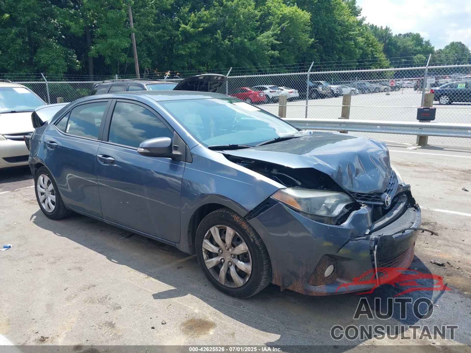 TOYOTA COROLLA 2014 - 2T1BURHE2EC117299