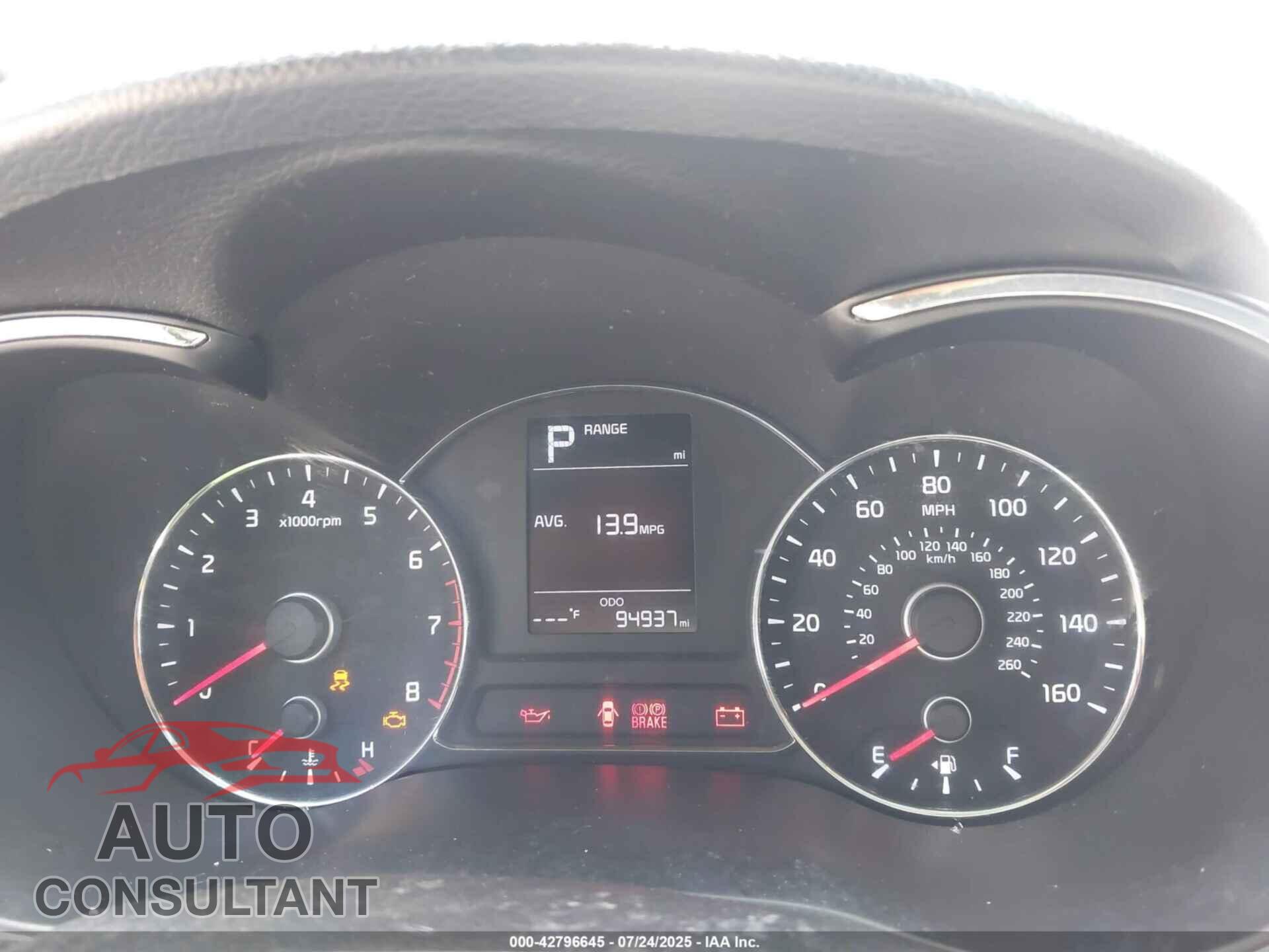 KIA FORTE 2017 - 3KPFK4A70HE041190