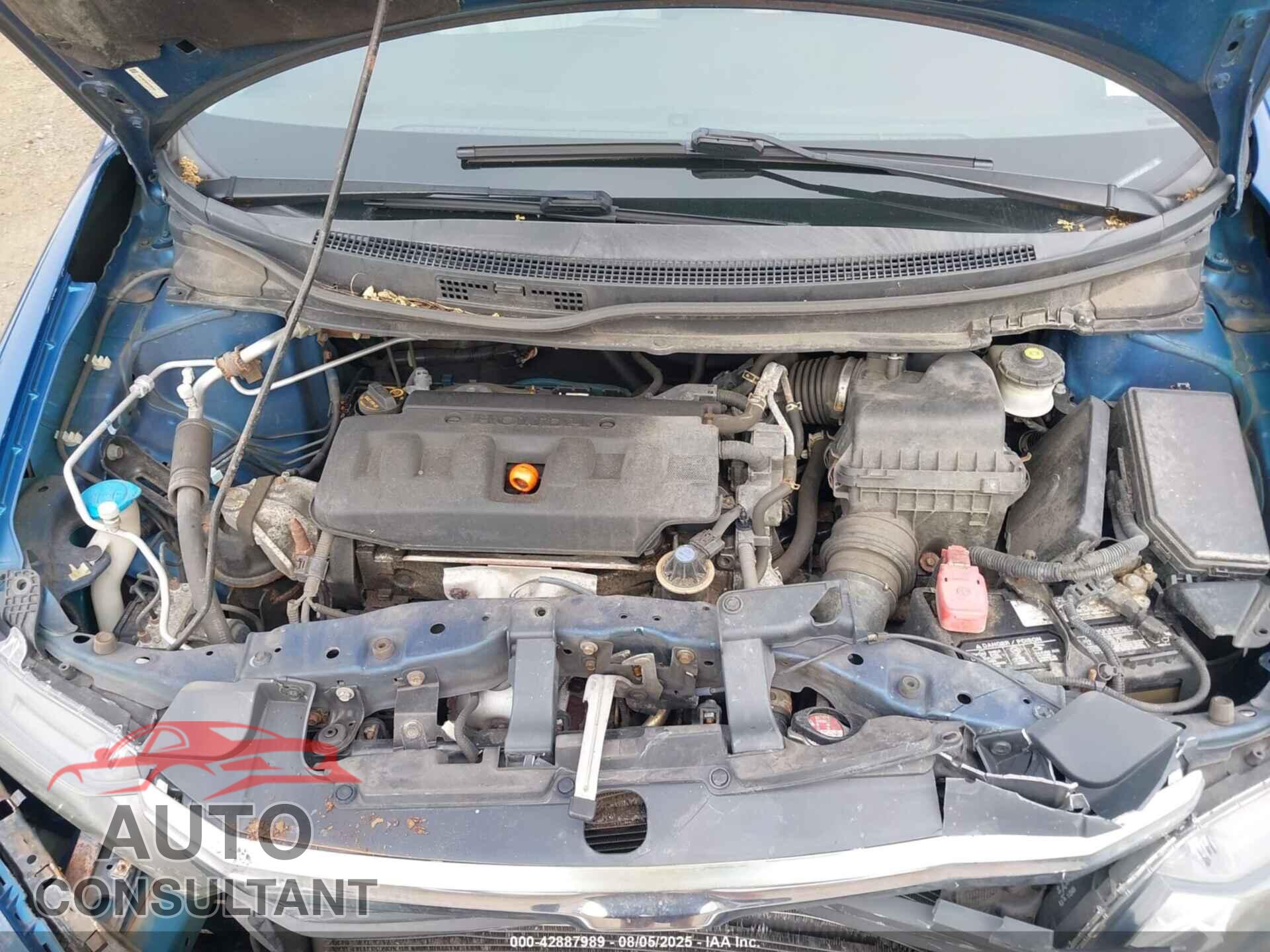 HONDA CIVIC 2012 - 19XFB2F90CE328701