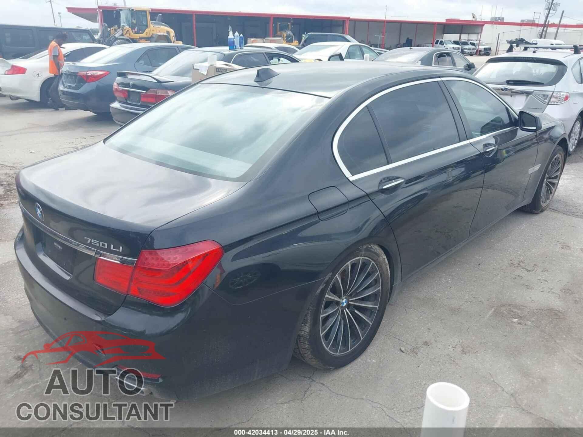 BMW 750LI 2011 - WBAKB8C55BCY66672