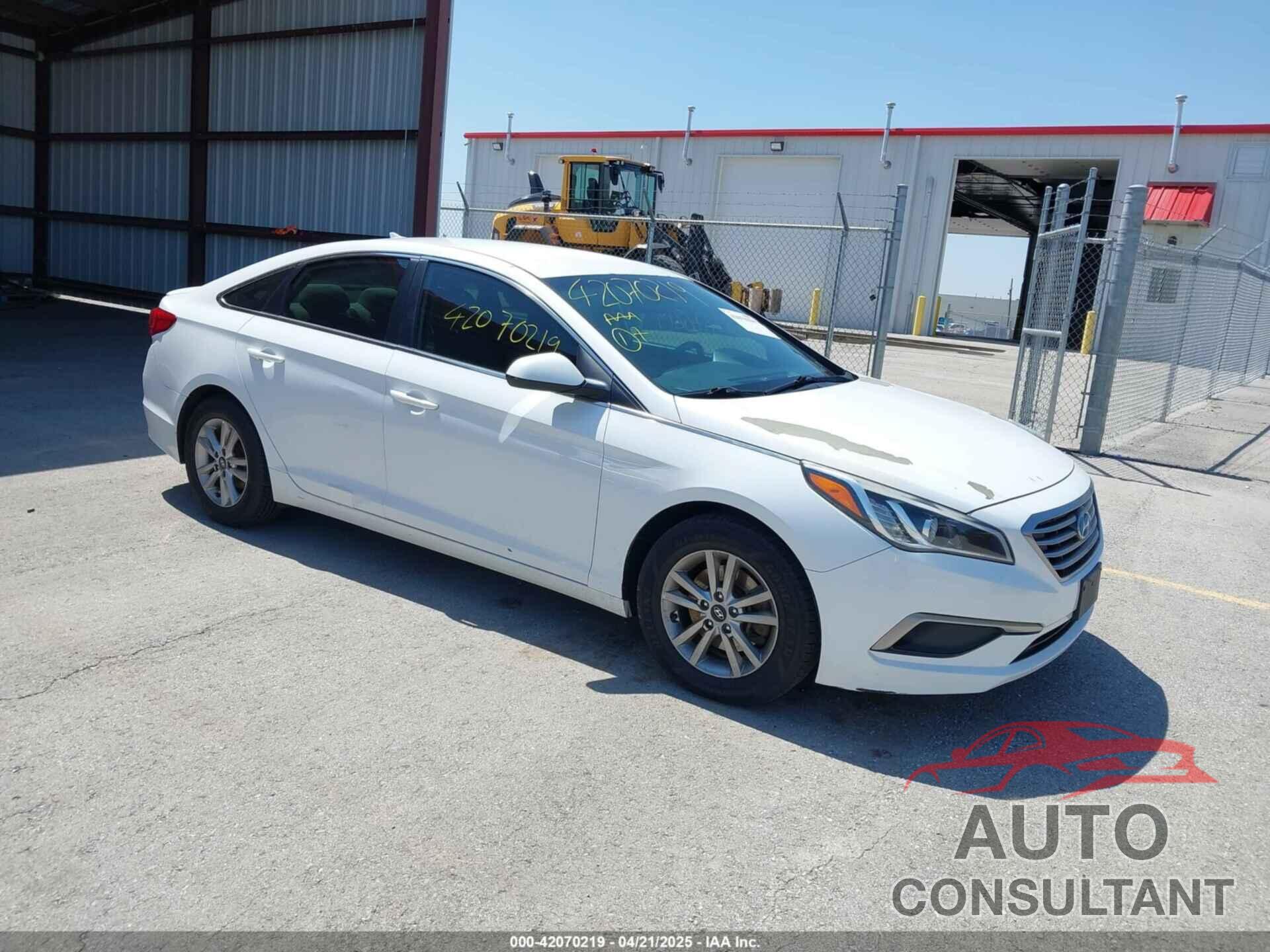 HYUNDAI SONATA 2017 - 5NPE24AF9HH534283