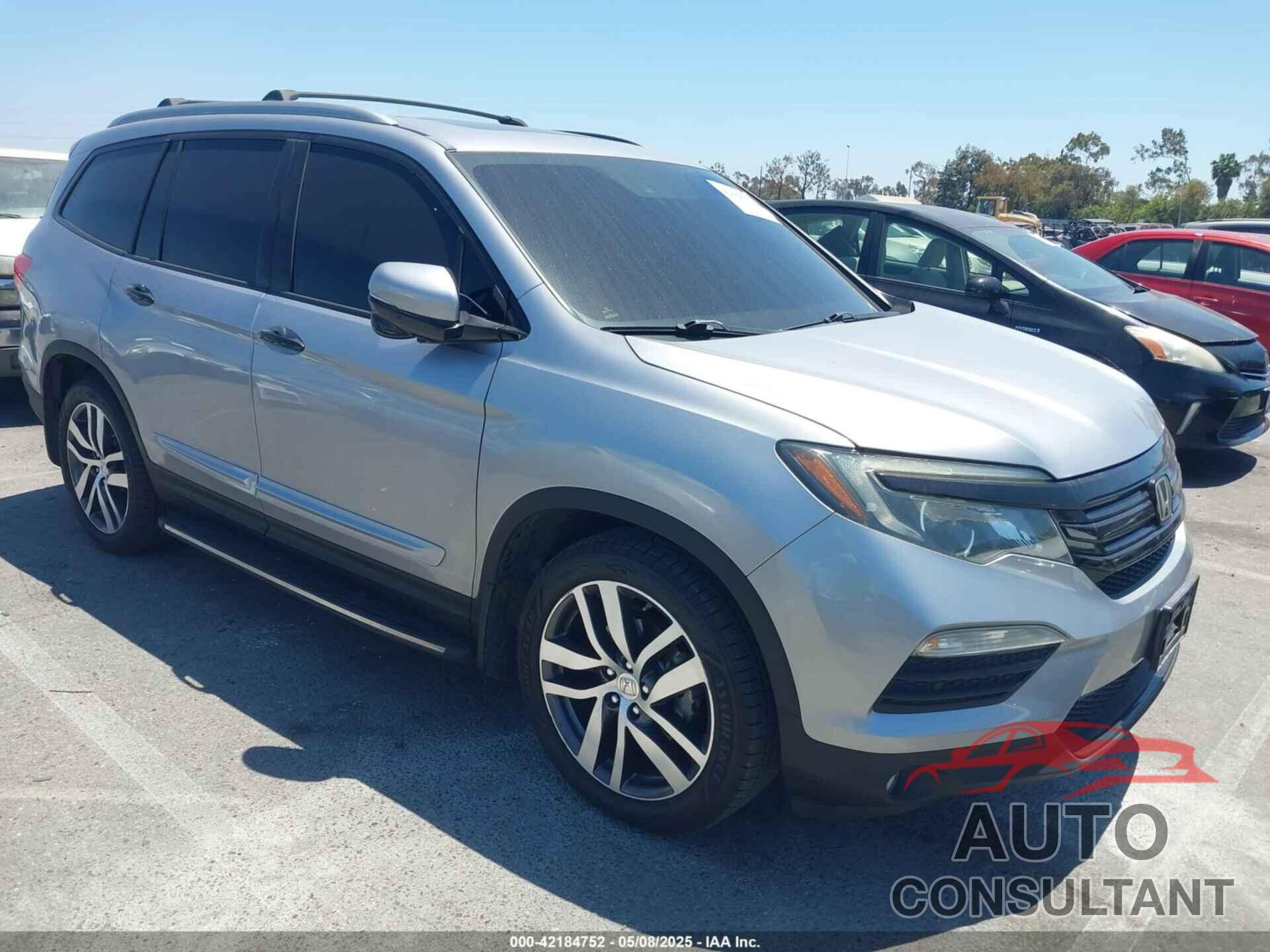 HONDA PILOT 2016 - 5FNYF6H99GB058935