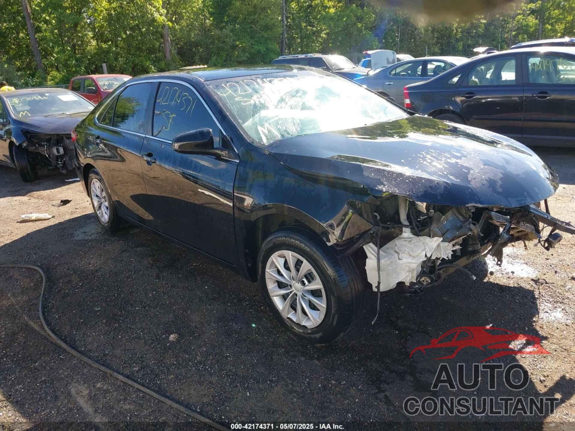 TOYOTA CAMRY 2016 - 4T4BF1FK9GR531224