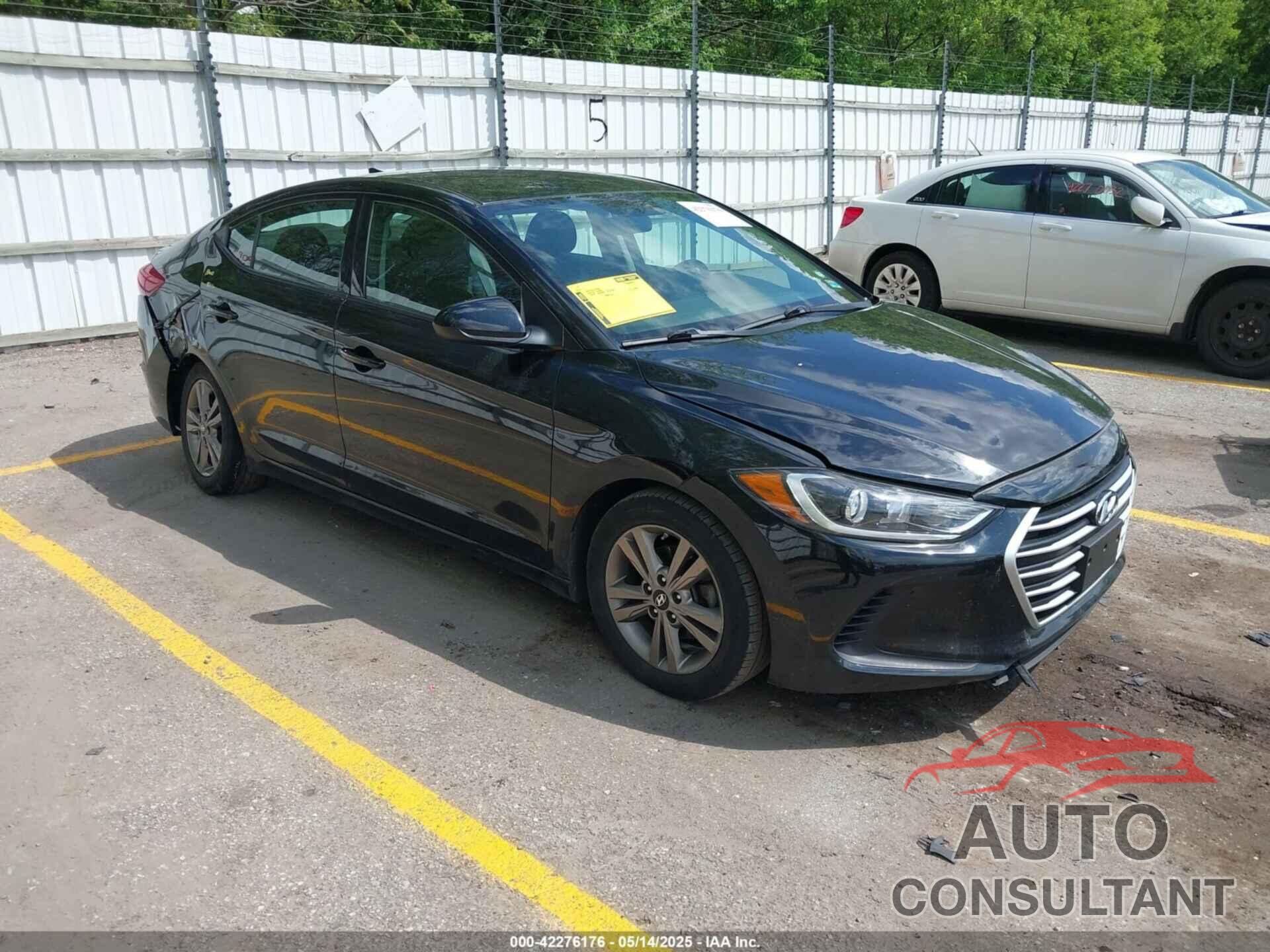 HYUNDAI ELANTRA 2018 - 5NPD84LF4JH341410