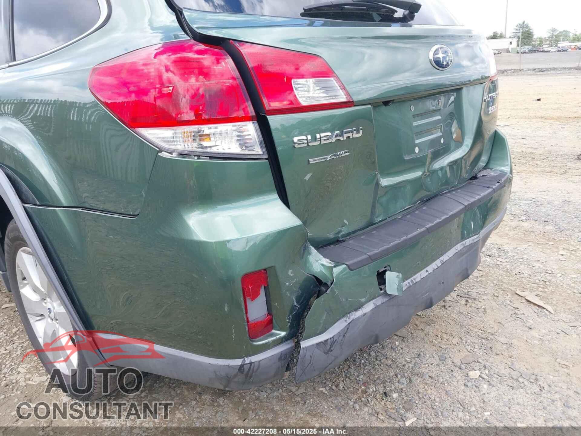 SUBARU OUTBACK 2012 - 4S4BRBKC4C3294891
