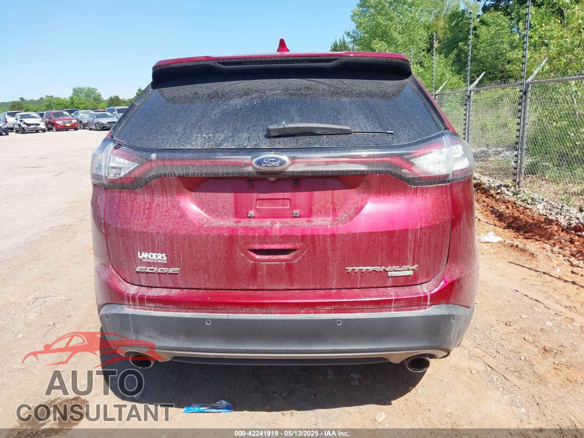 FORD EDGE 2015 - 2FMTK3K97FBB06890
