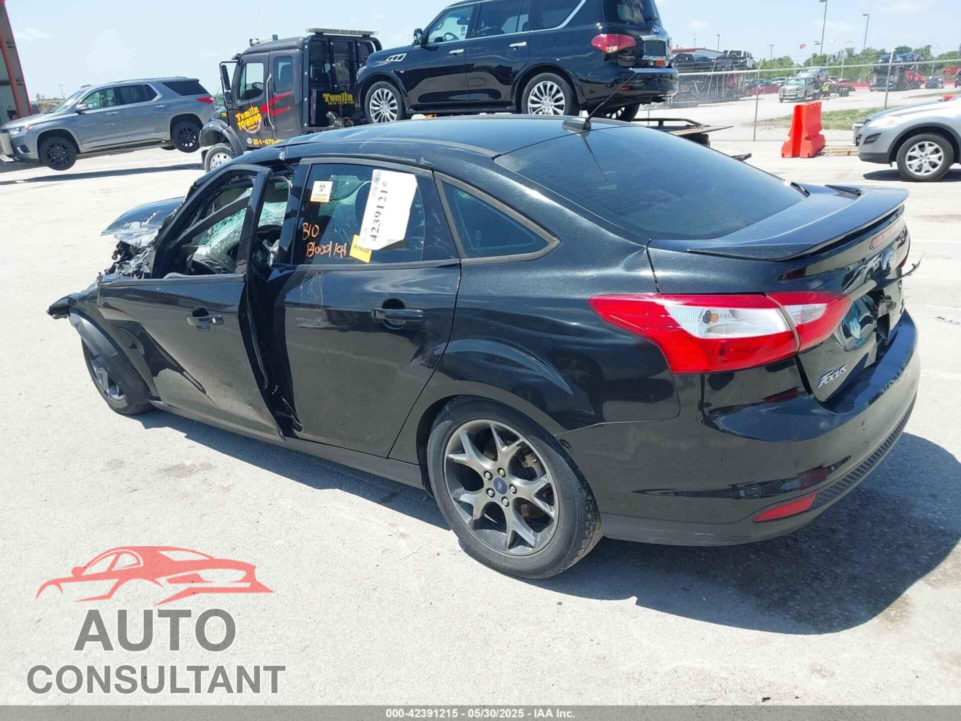 FORD FOCUS 2014 - 1FADP3F22EL237009
