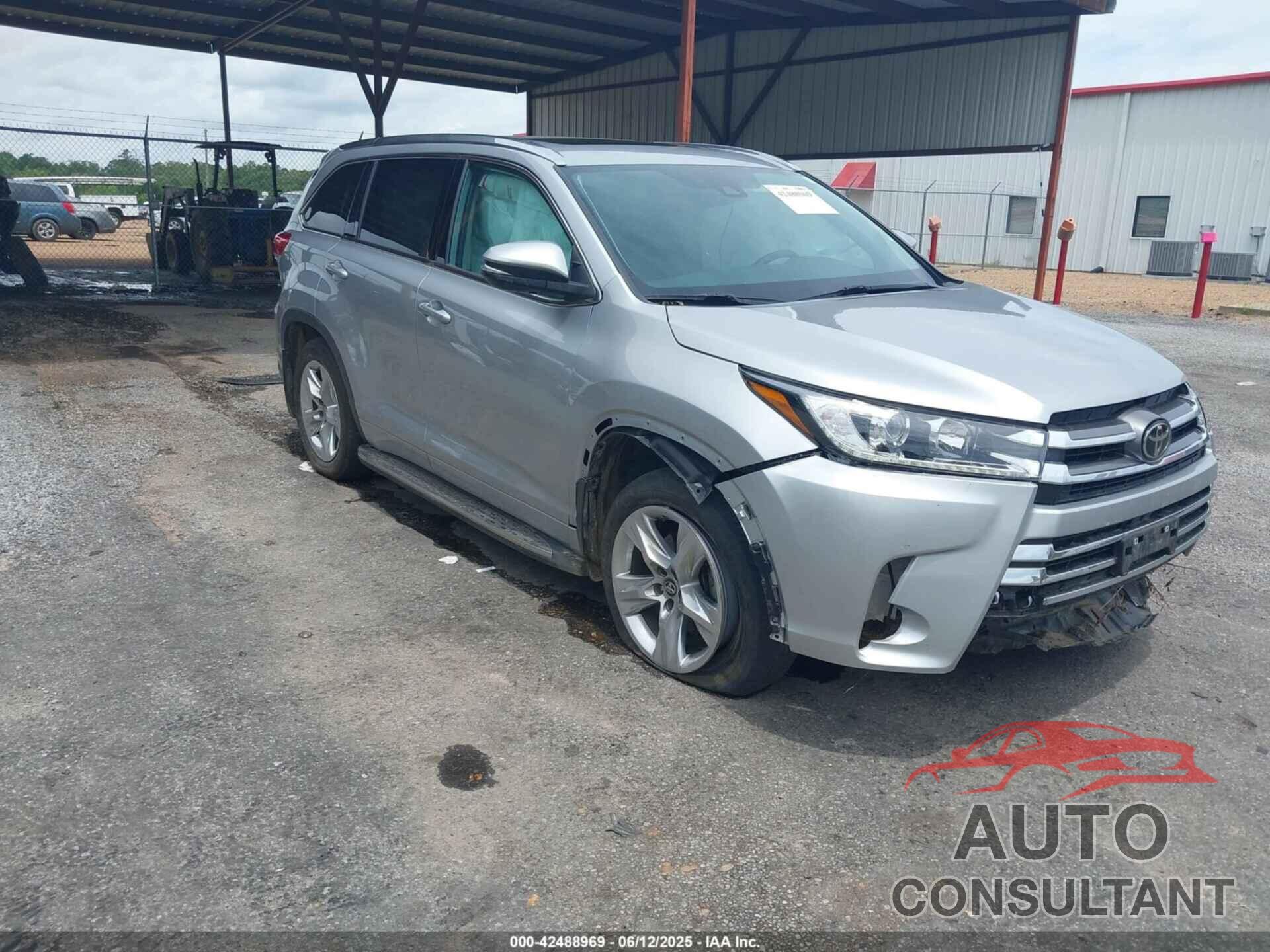 TOYOTA HIGHLANDER 2019 - 5TDYZRFH0KS353784