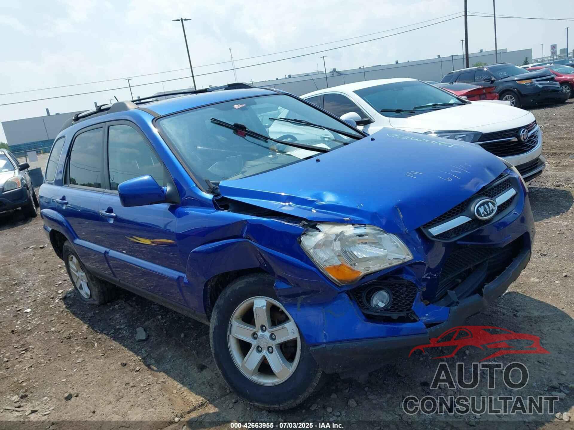 KIA SPORTAGE 2009 - KNDJF723897612082