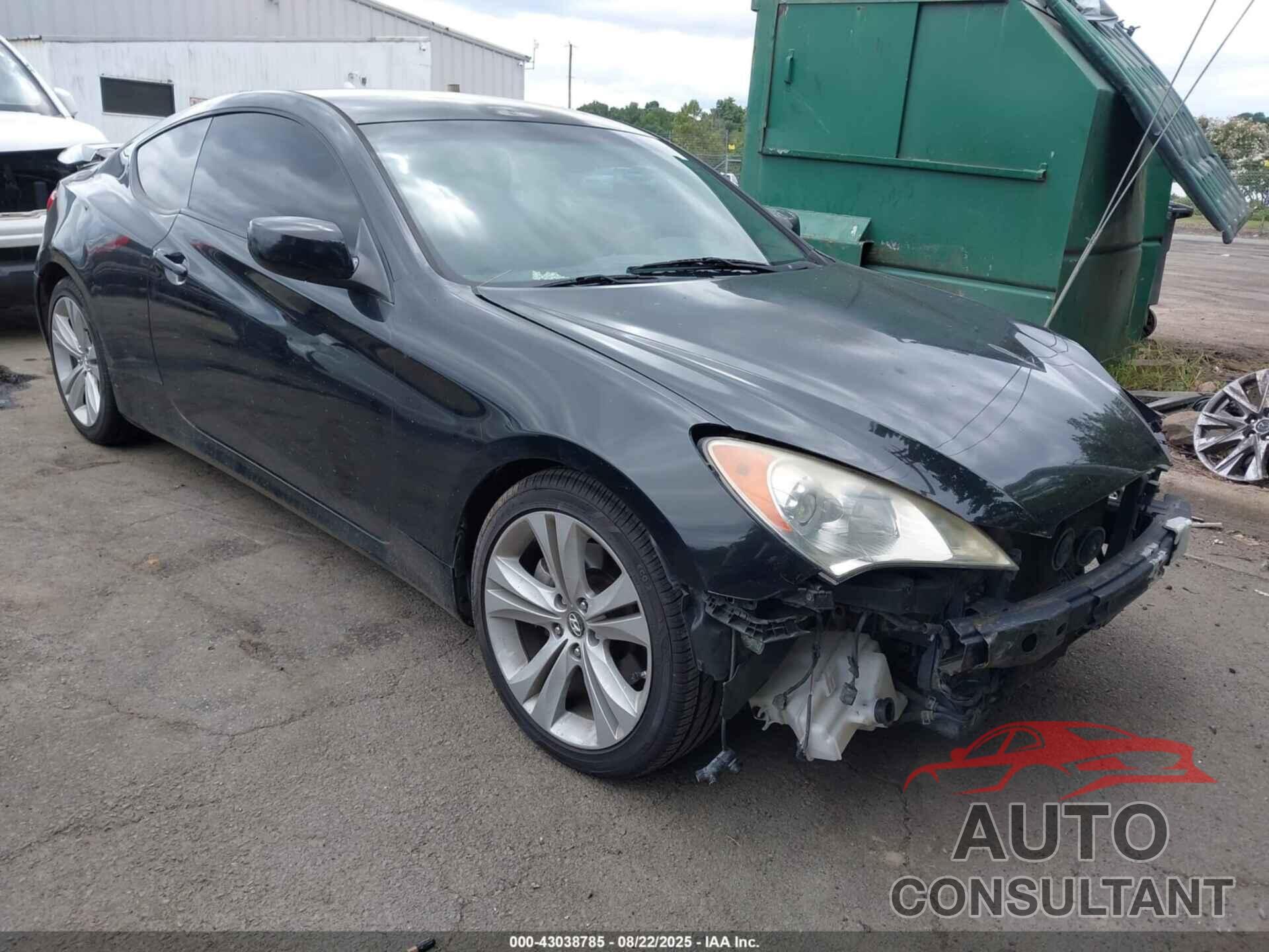 HYUNDAI GENESIS 2011 - KMHHT6KD6BU043293