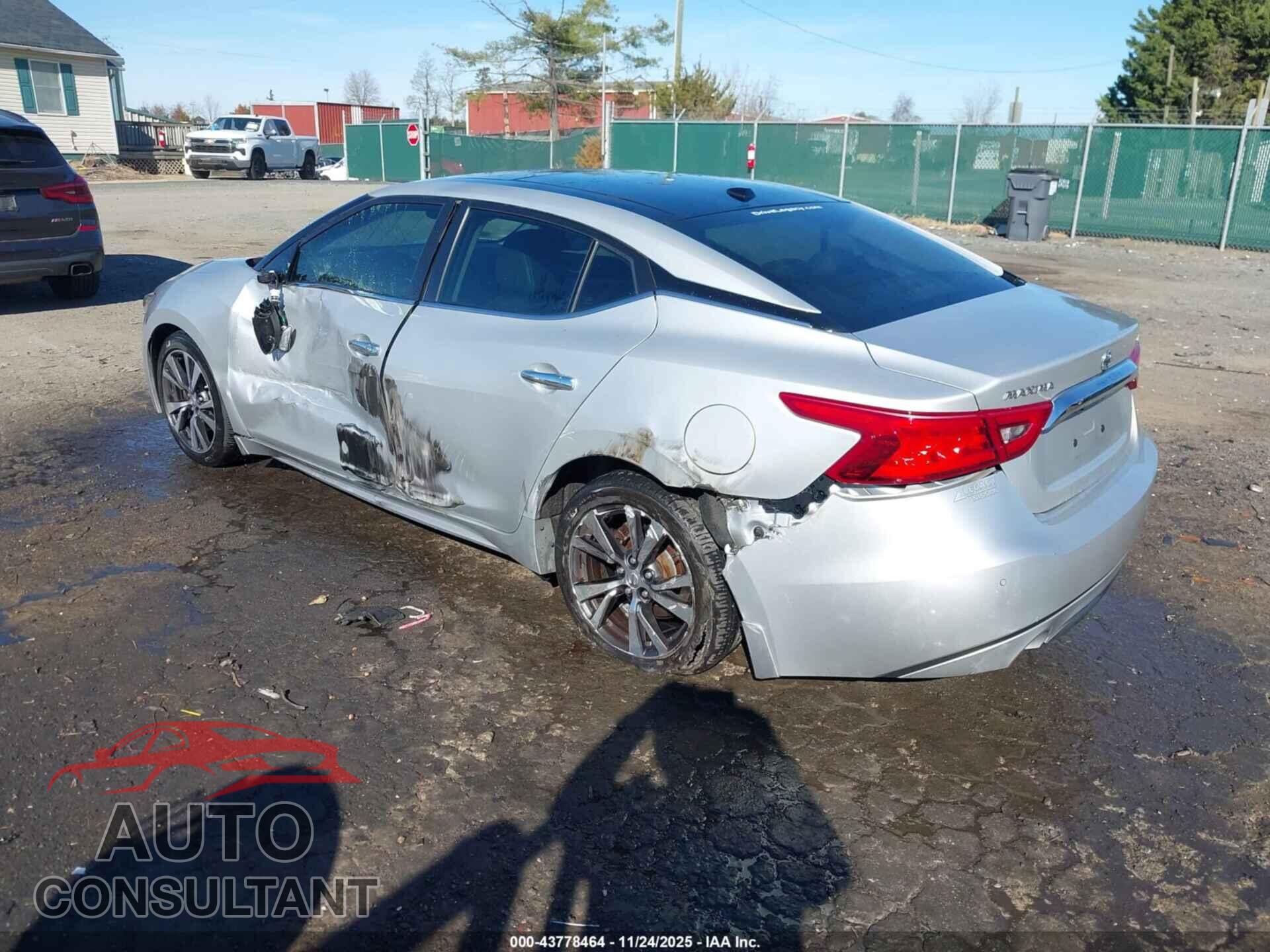 NISSAN MAXIMA 2017 - 1N4AA6AP9HC420971