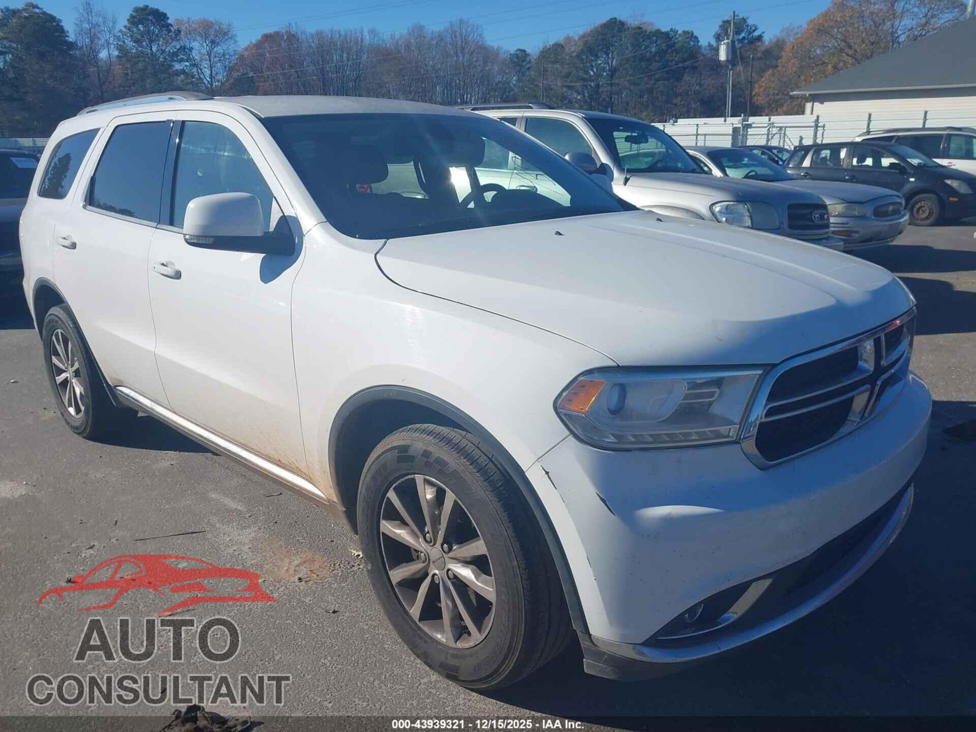 DODGE DURANGO 2014 - 1C4RDHDG6EC599686