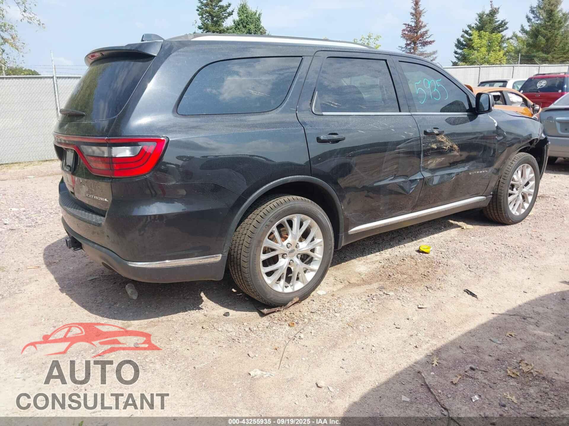 DODGE DURANGO 2014 - 1C4RDJEG4EC596355