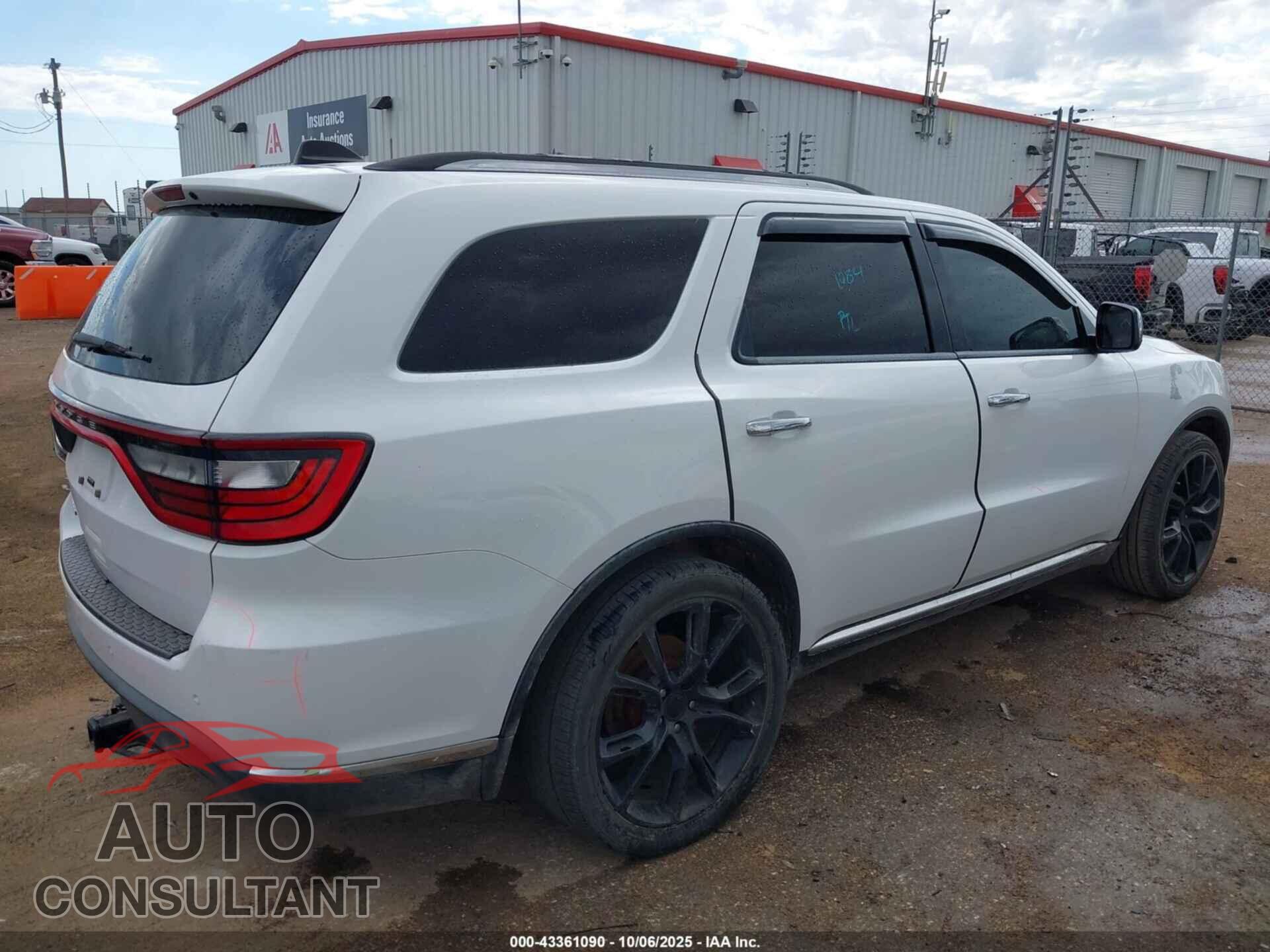 DODGE DURANGO 2015 - 1C4RDHAG1FC127904