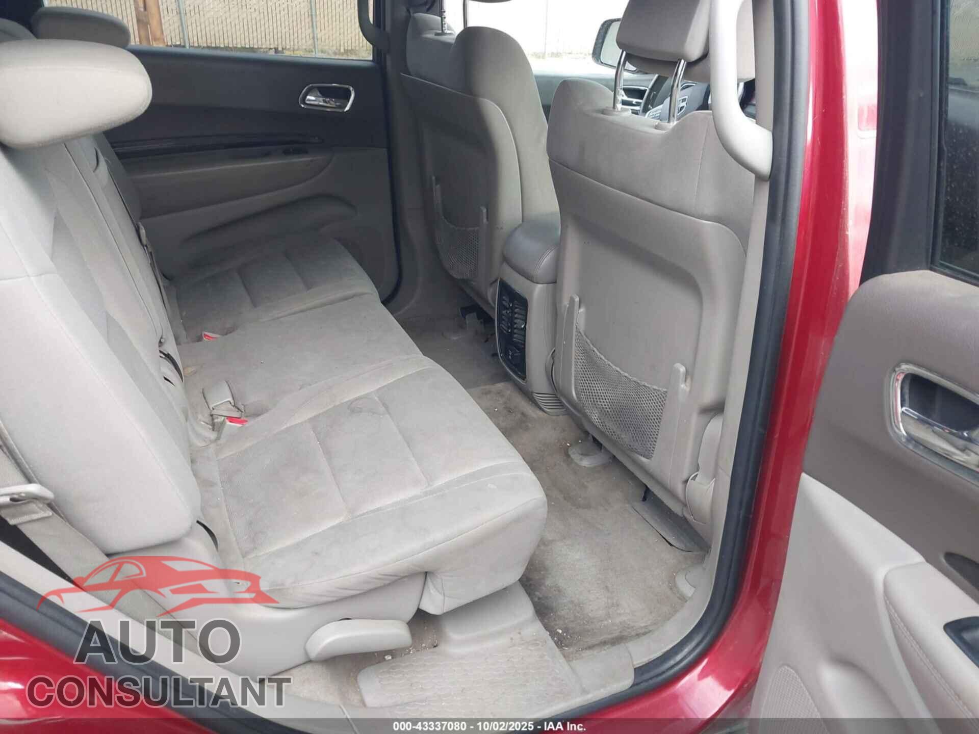 DODGE DURANGO 2011 - 1D4SE4GTXBC597681