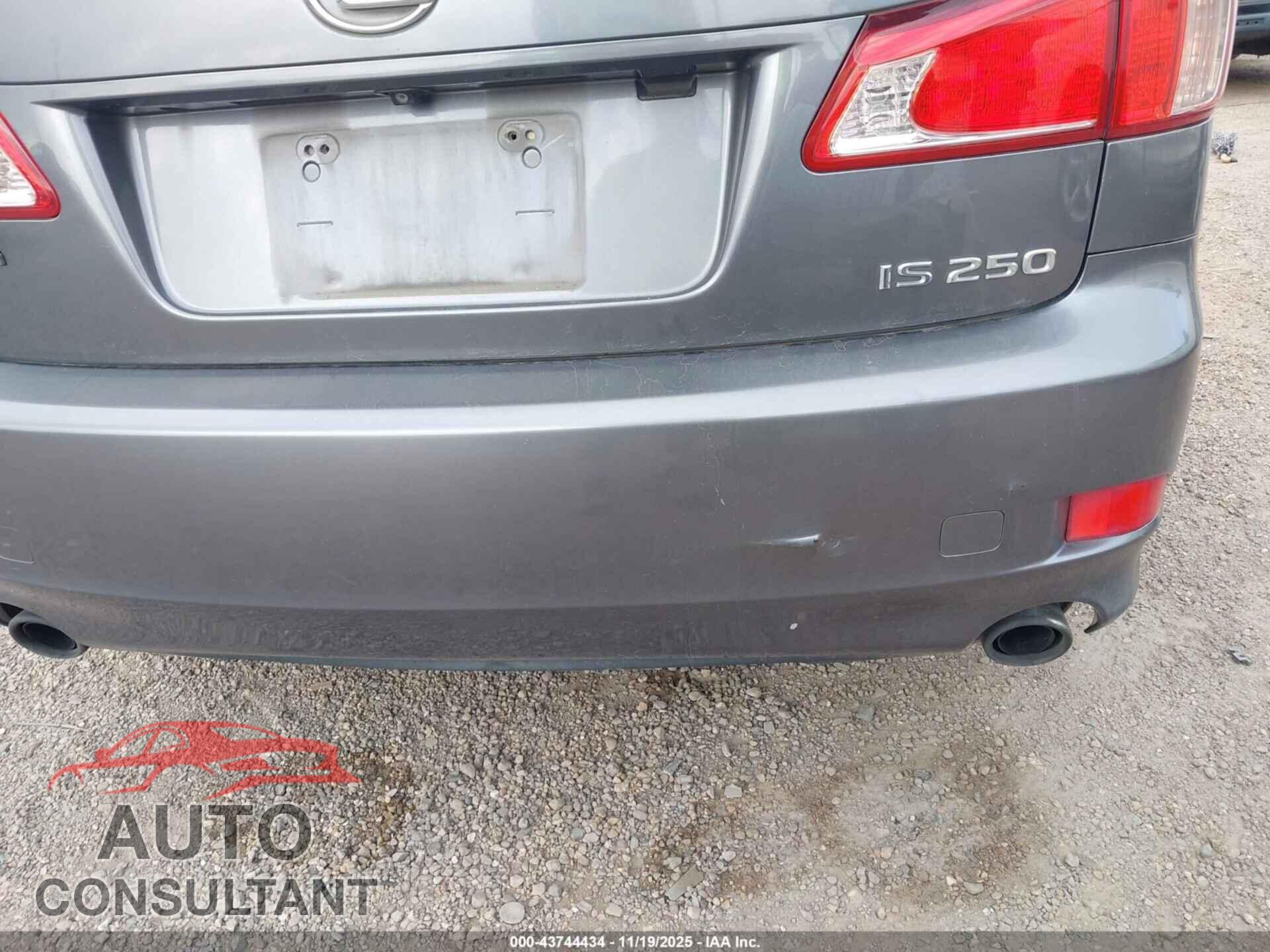 LEXUS IS 250 2012 - JTHBF5C26C5169012