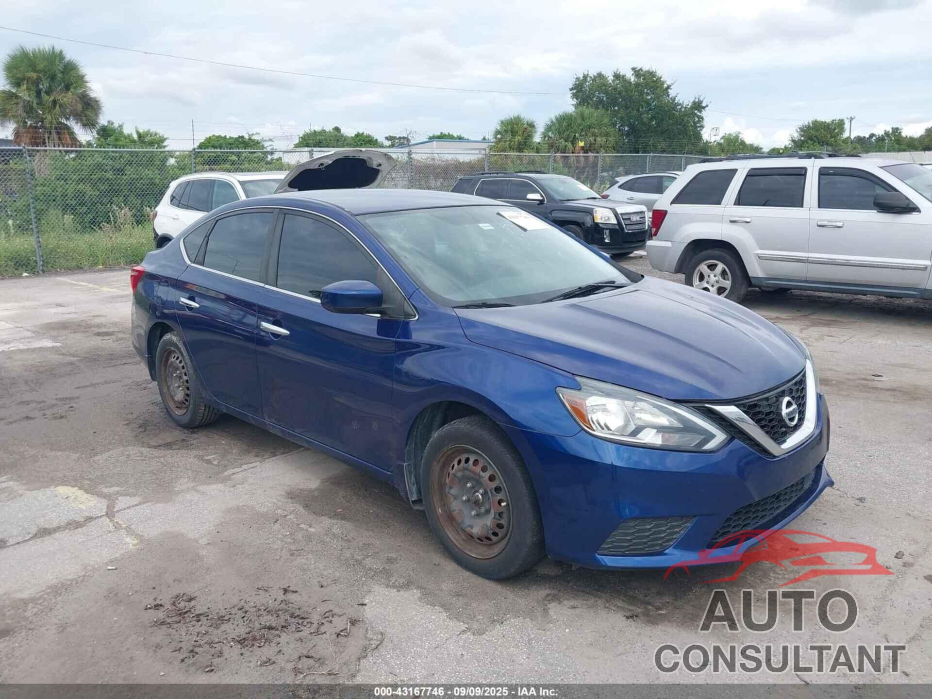 NISSAN SENTRA 2019 - 3N1AB7AP7KY395485