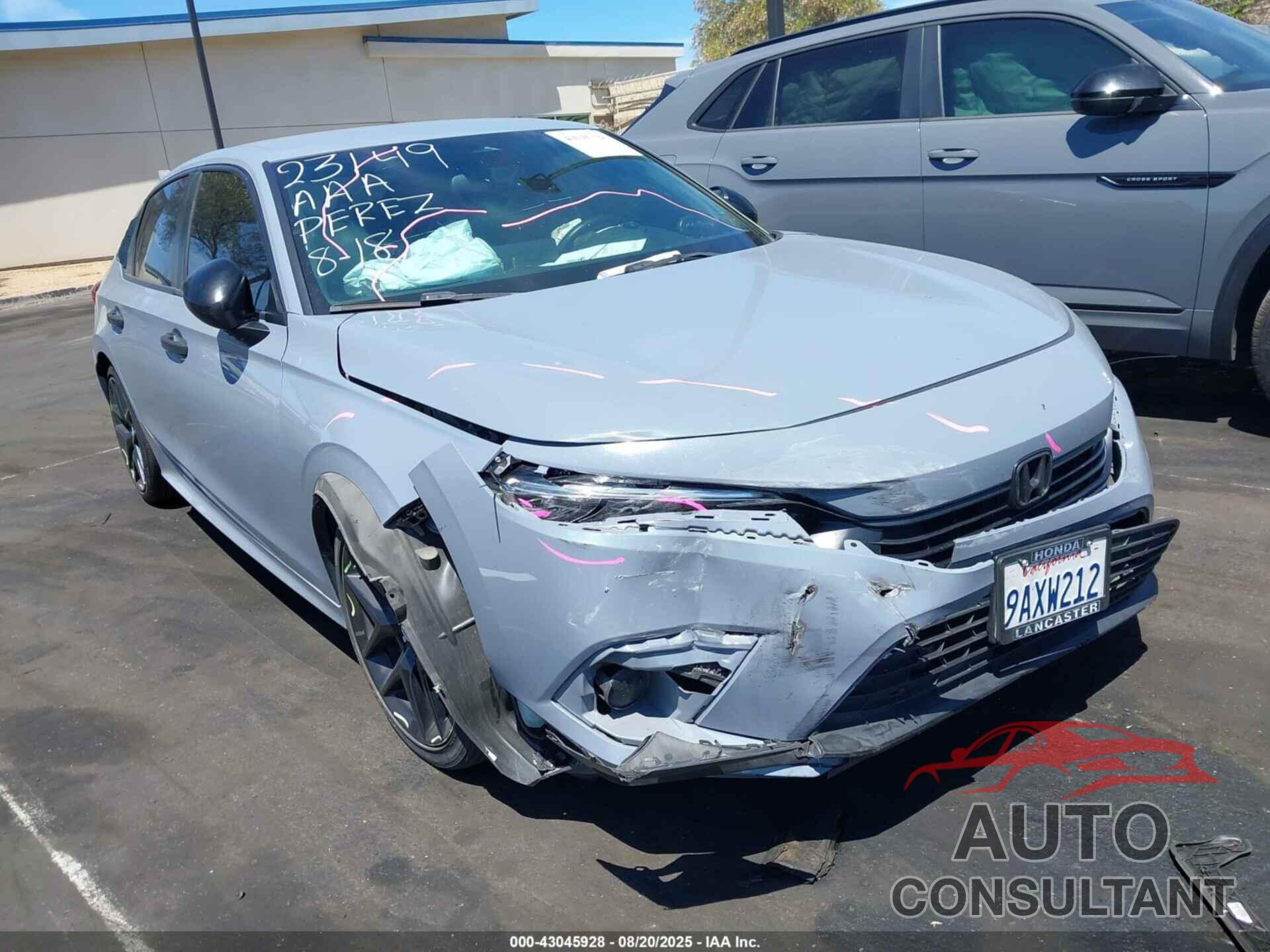 HONDA CIVIC 2022 - 2HGFE2F52NH578941