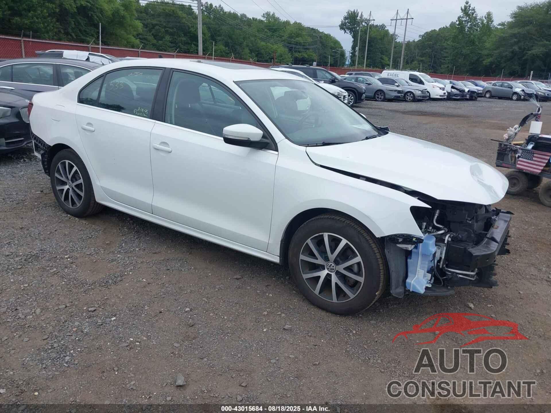 VOLKSWAGEN JETTA 2017 - 3VWDB7AJ1HM312300
