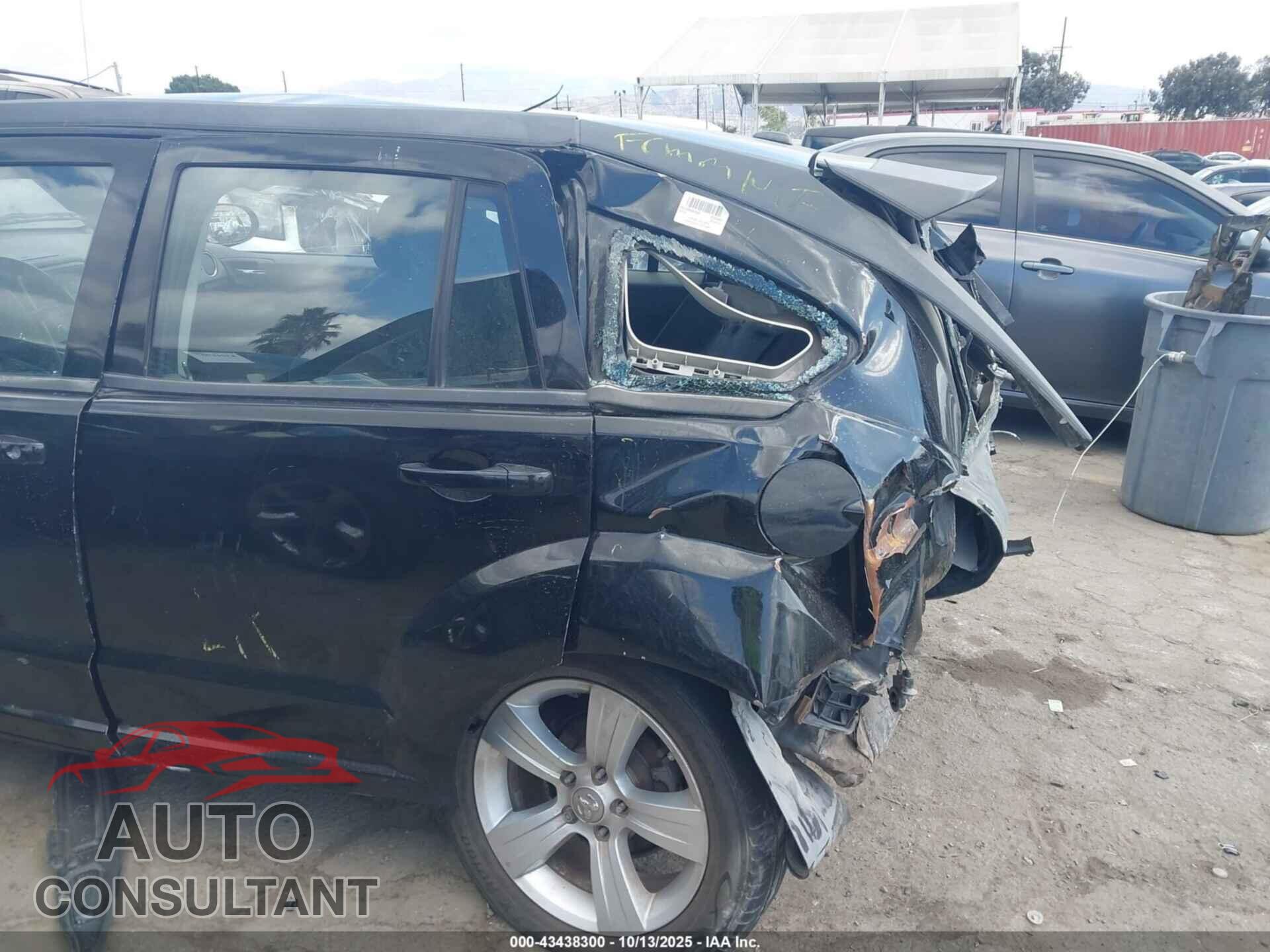 DODGE CALIBER 2012 - 1C3CDWDA1CD536903