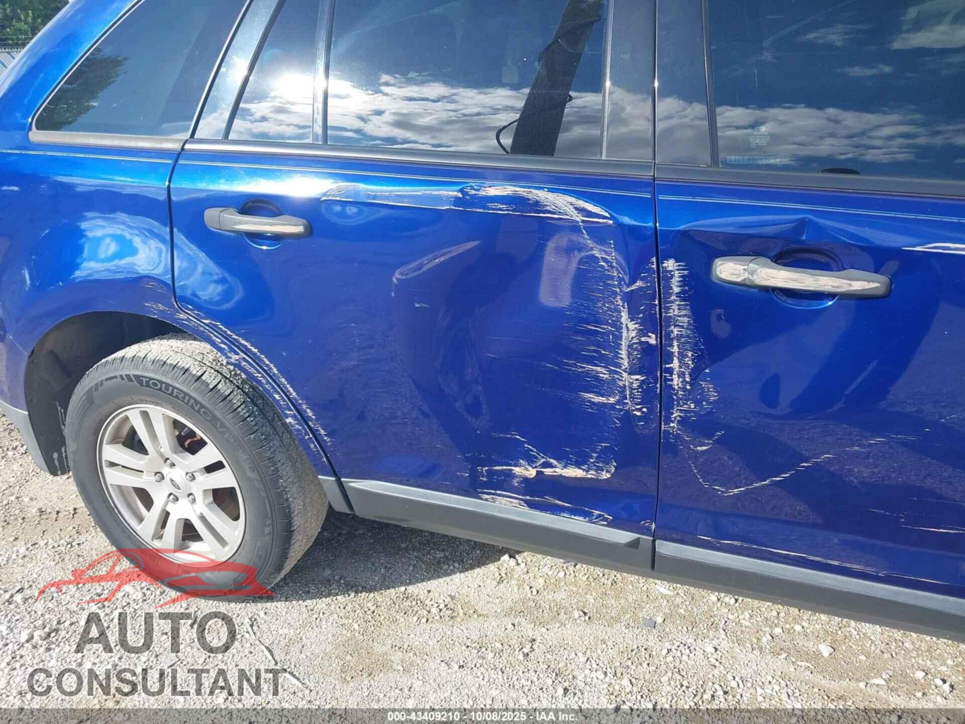 FORD EDGE 2013 - 2FMDK3GC2DBA31005