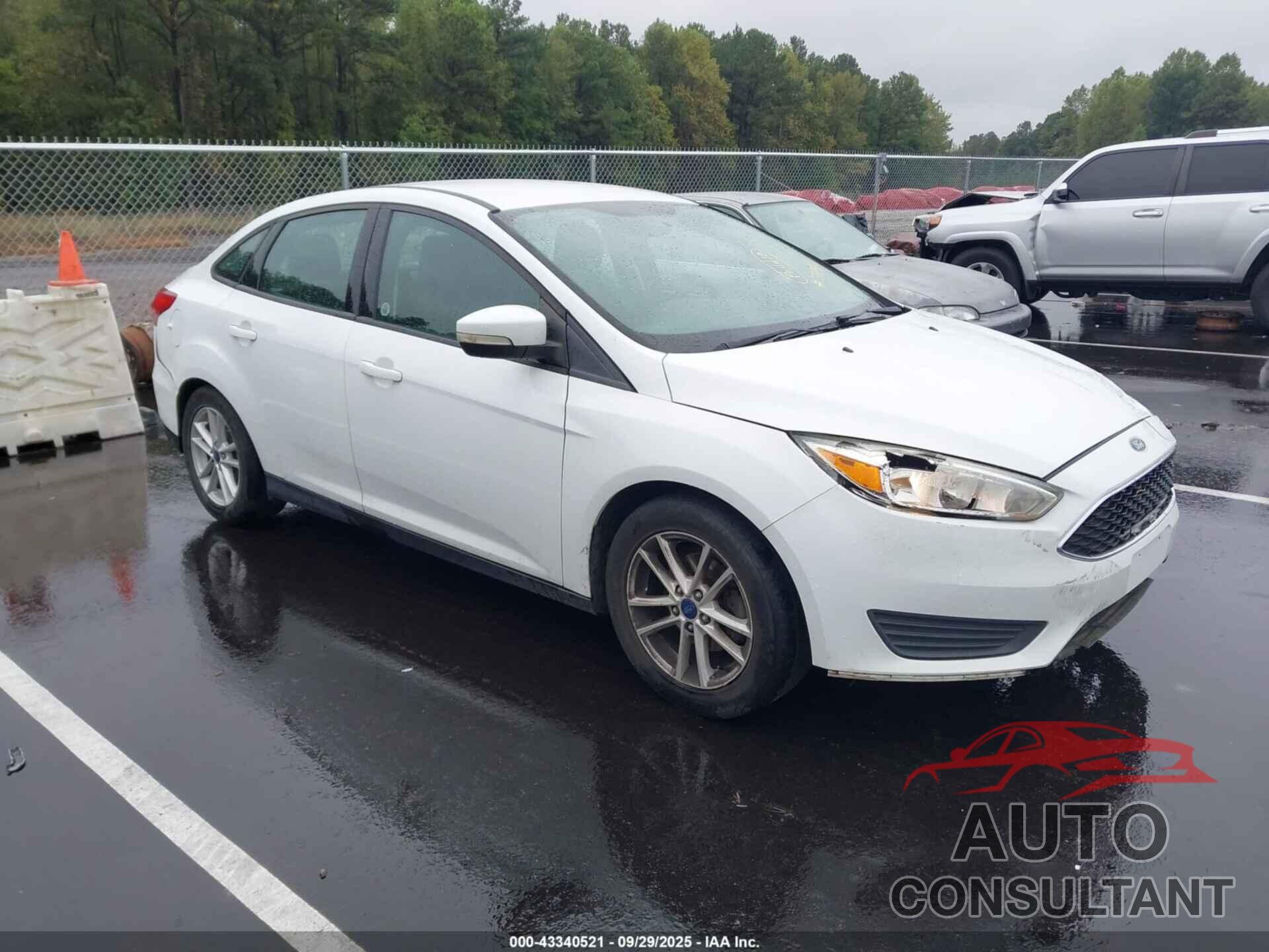 FORD FOCUS 2016 - 1FADP3F29GL365542