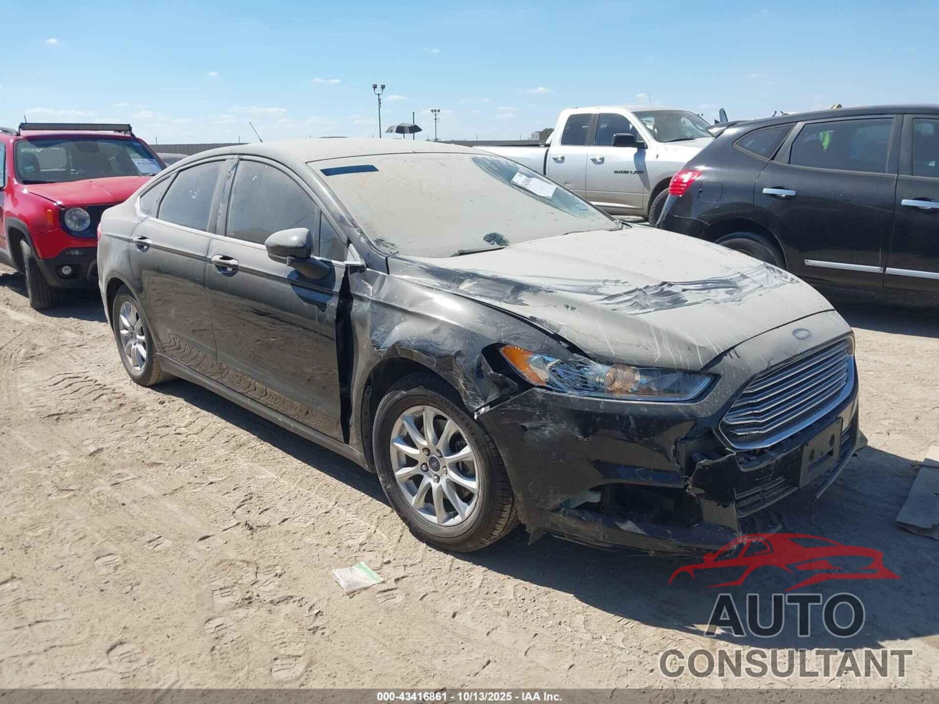 FORD FUSION 2016 - 3FA6P0G73GR340557