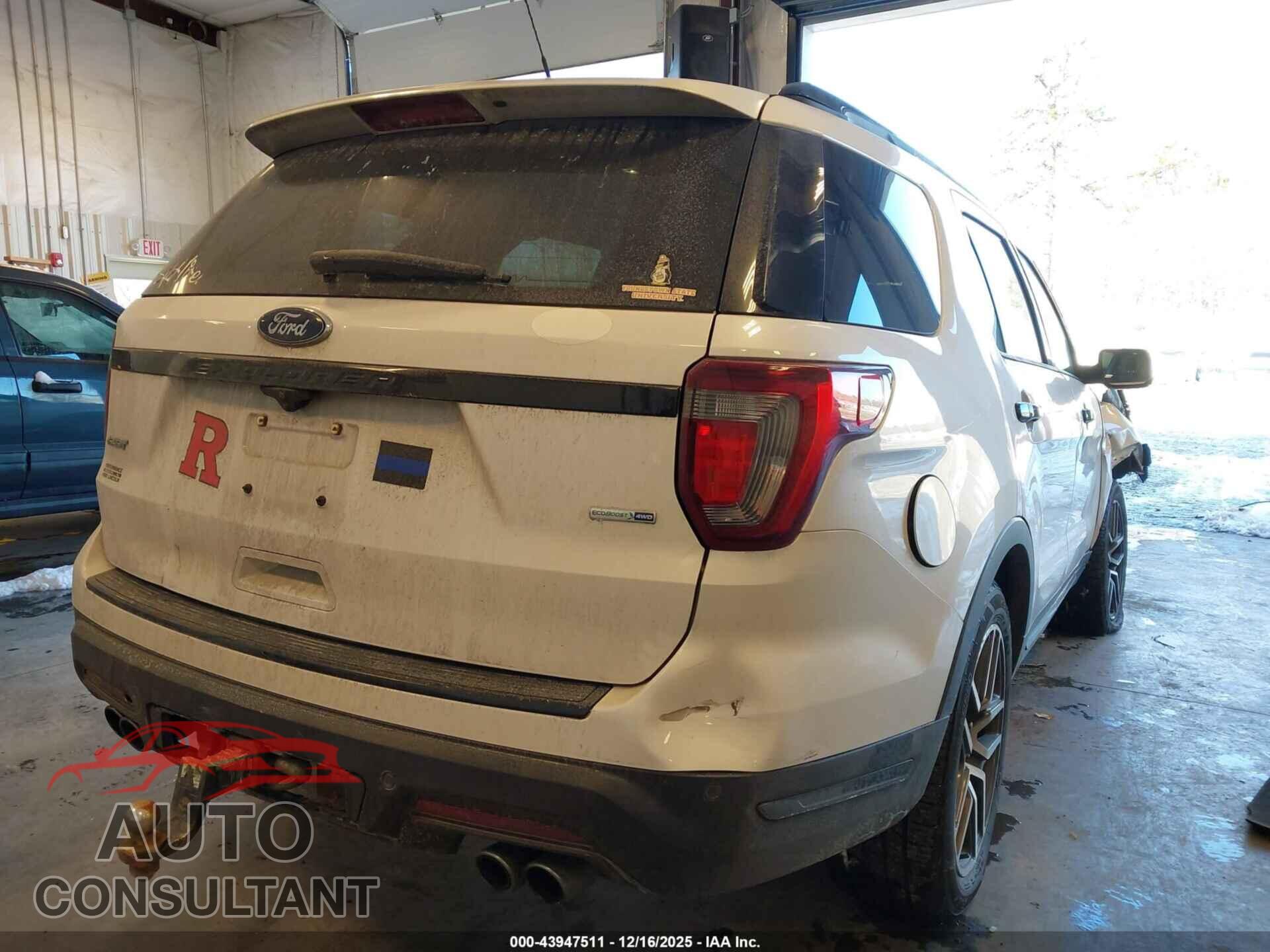 FORD EXPLORER 2018 - 1FM5K8GT0JGB96296