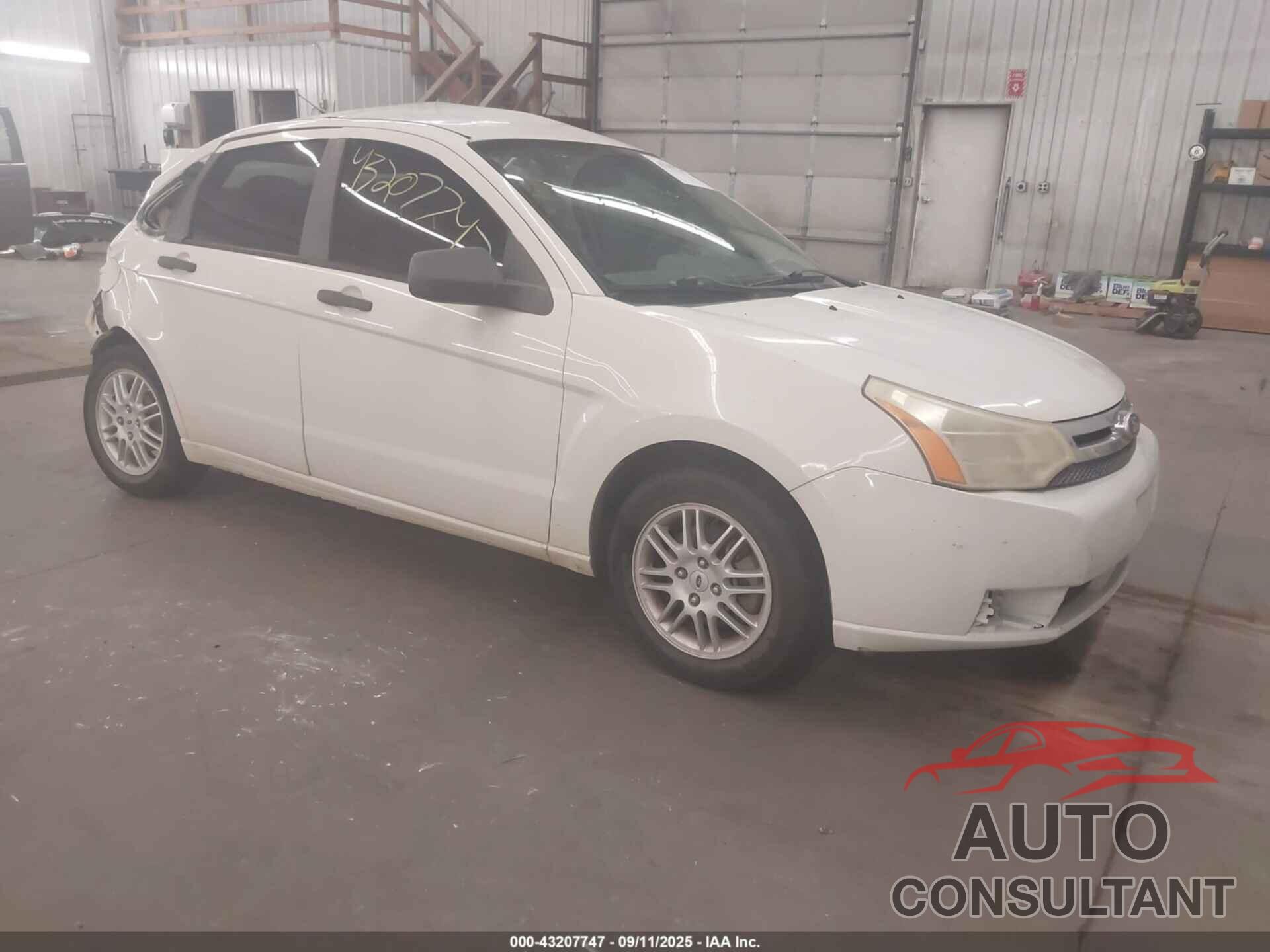 FORD FOCUS 2010 - 1FAHP3FNXAW280422