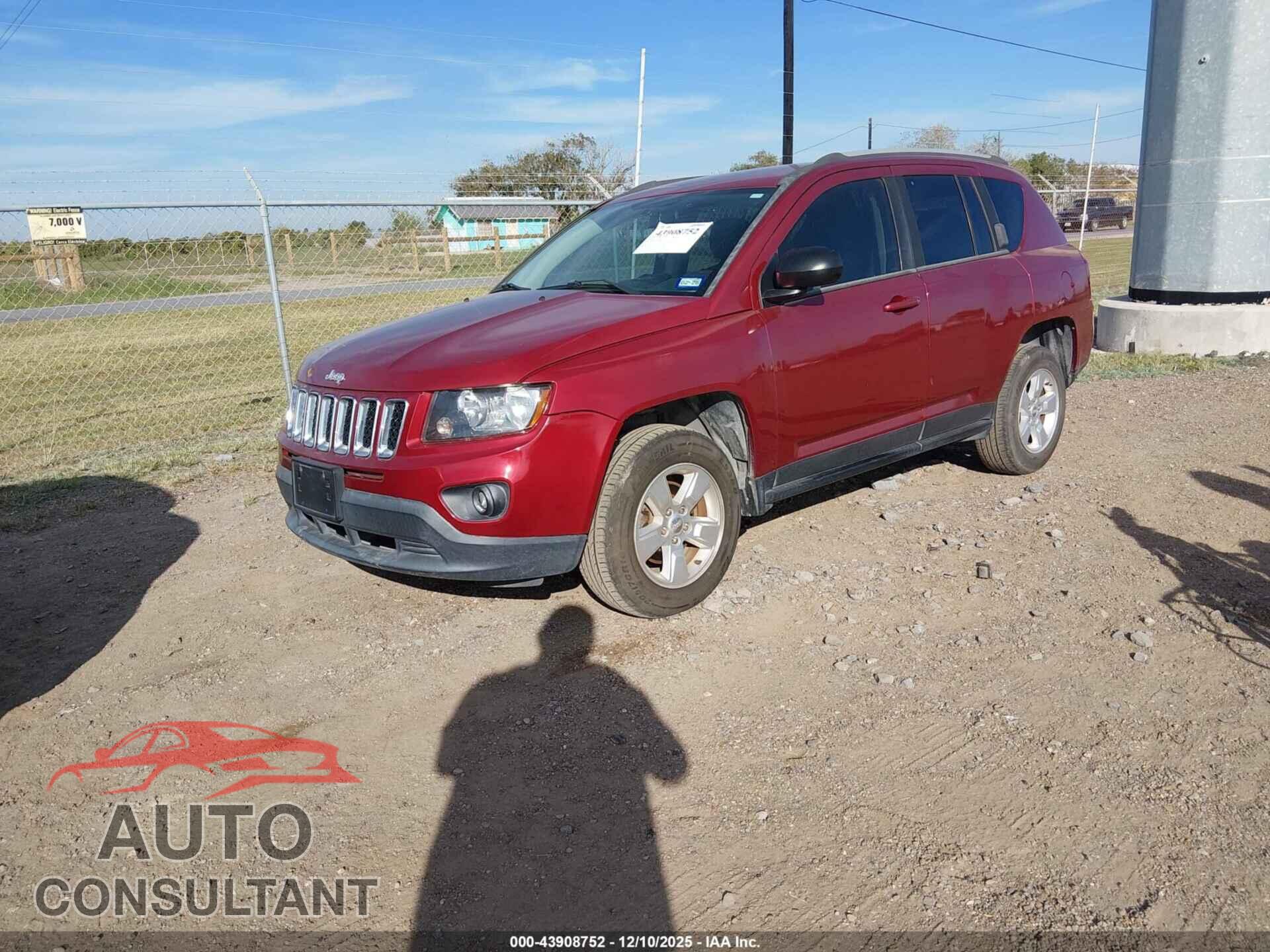 JEEP COMPASS 2015 - 1C4NJCBA4FD249655